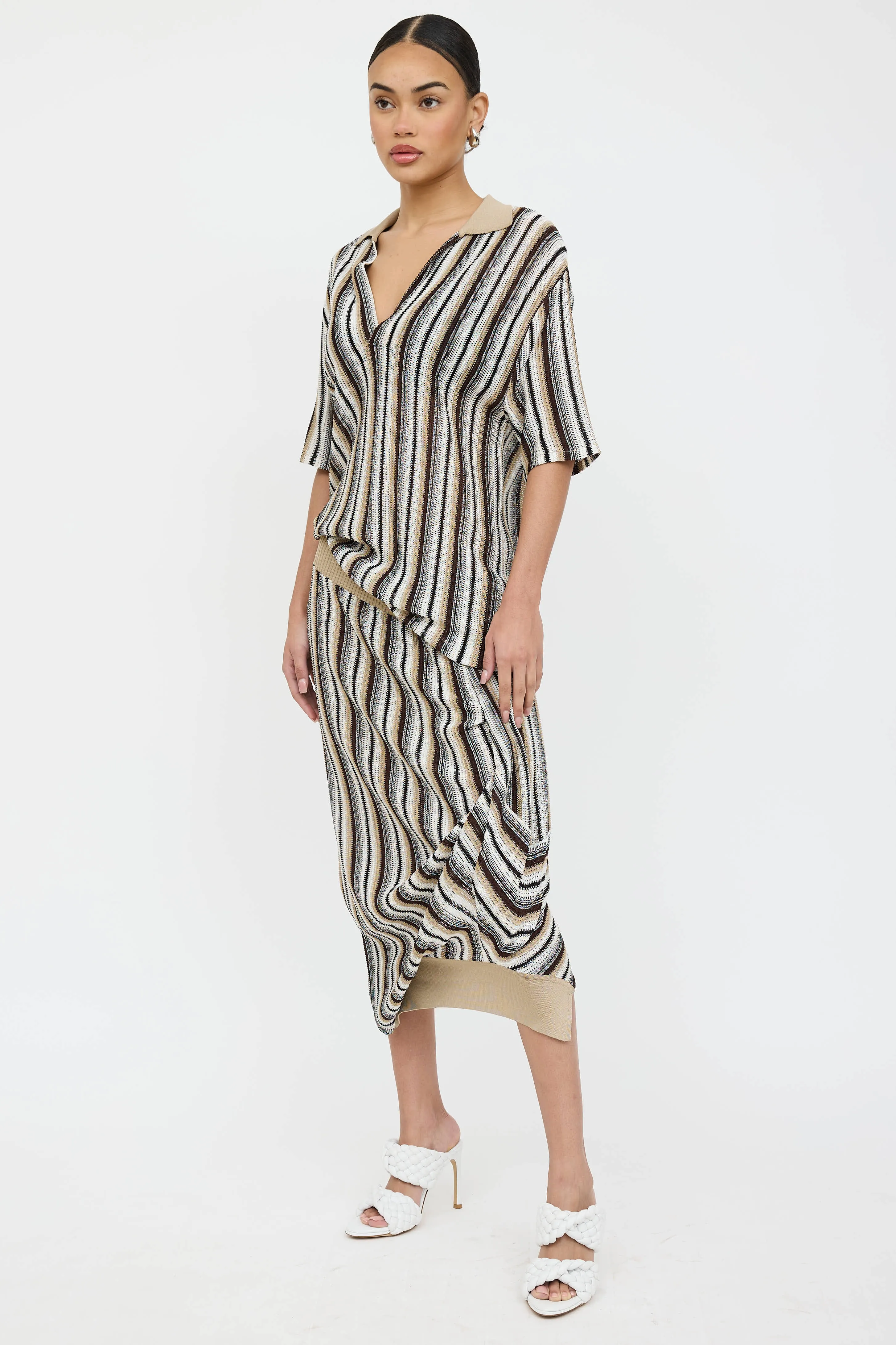 Resort 2020 Striped Polo Dress sold by VSP Consignment product image thumbnail 4
