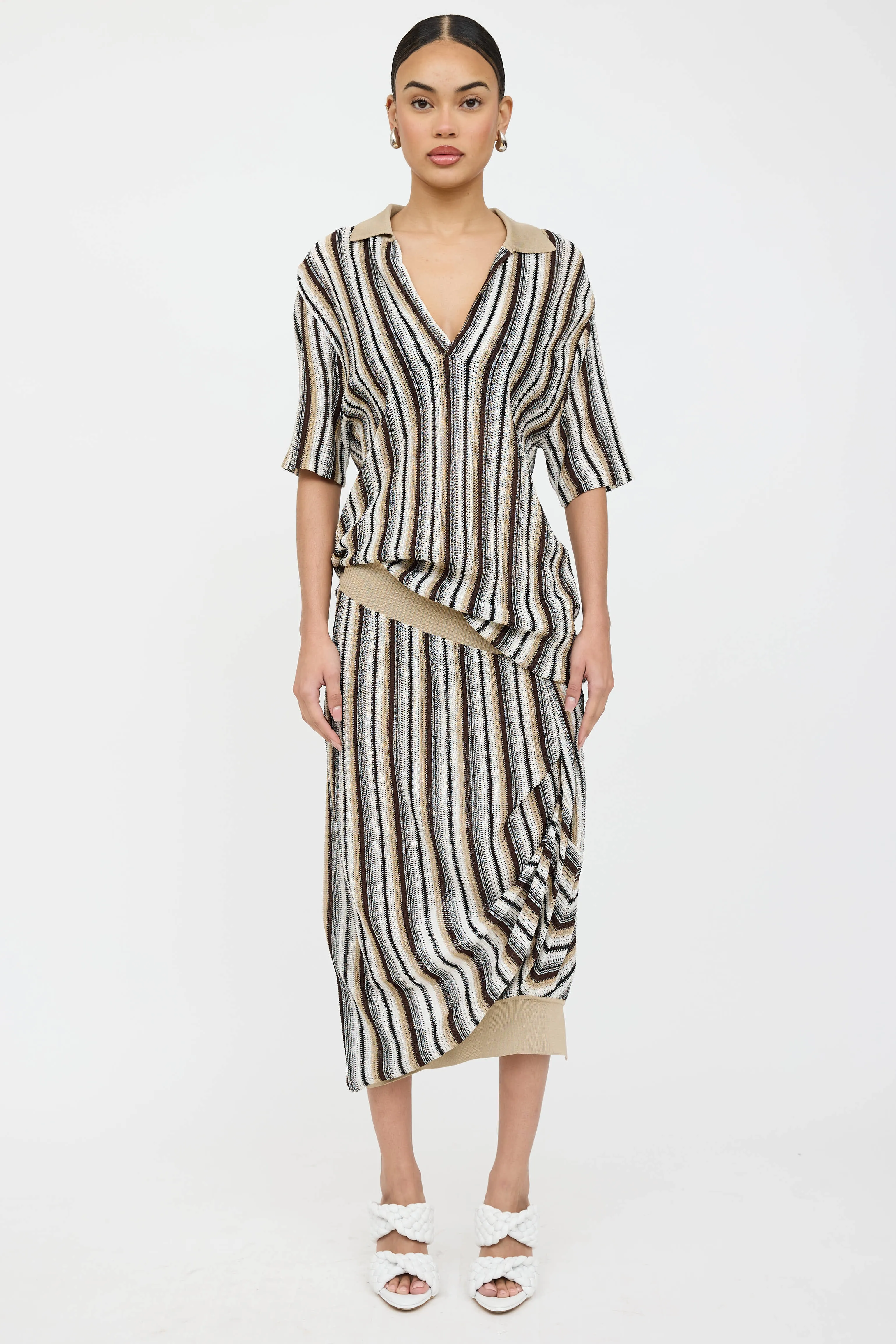 Resort 2020 Striped Polo Dress sold by VSP Consignment