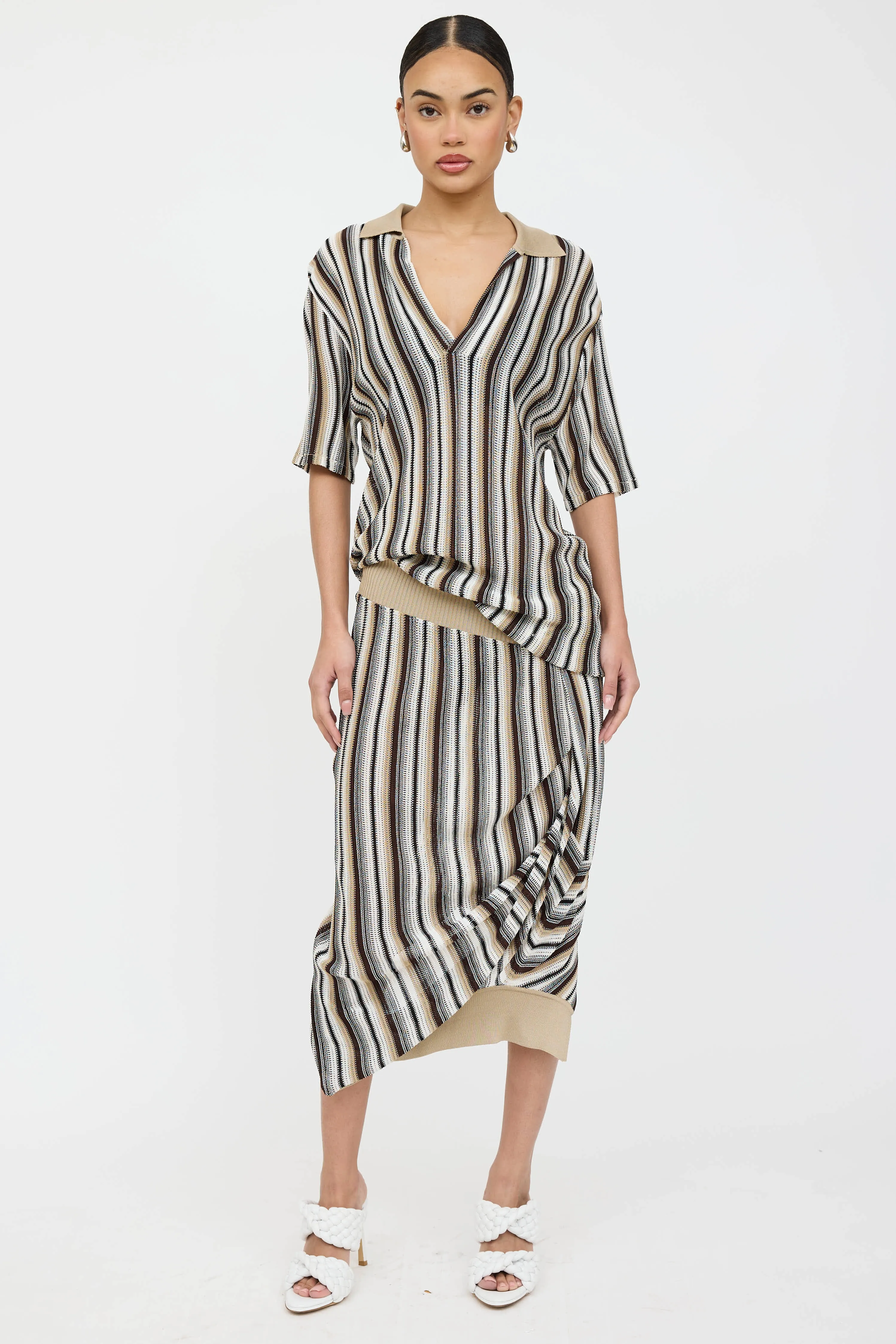 Resort 2020 Striped Polo Dress sold by VSP Consignment product image thumbnail 2