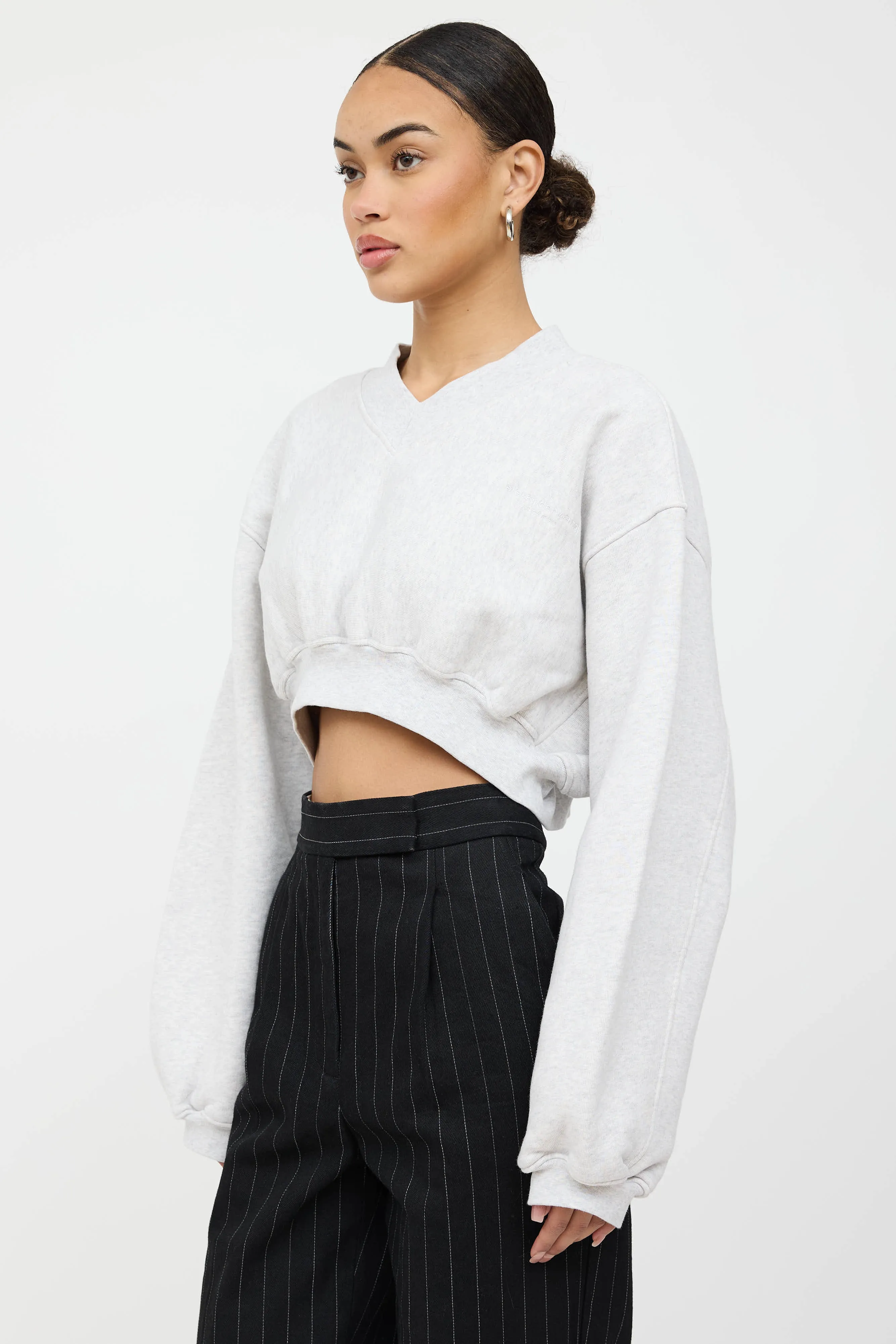 Cropped Logo Sweatshirt sold by VSP Consignment product image thumbnail 3