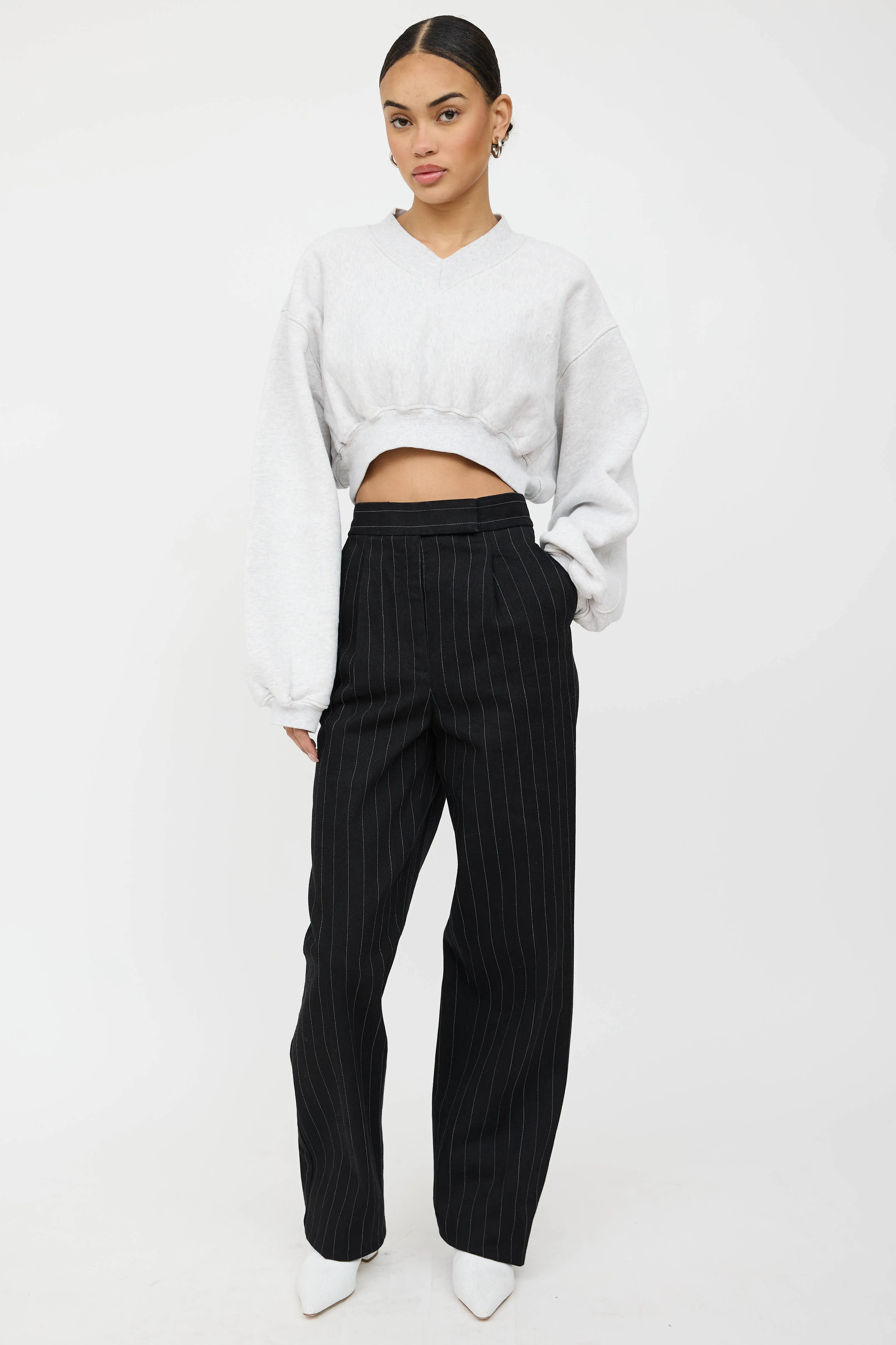 Cropped Logo Sweatshirt sold by VSP Consignment product image thumbnail 5