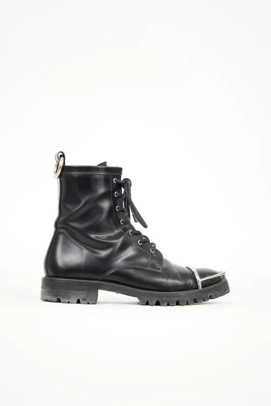 Leather Lyndon Boot made by Alexander Wang