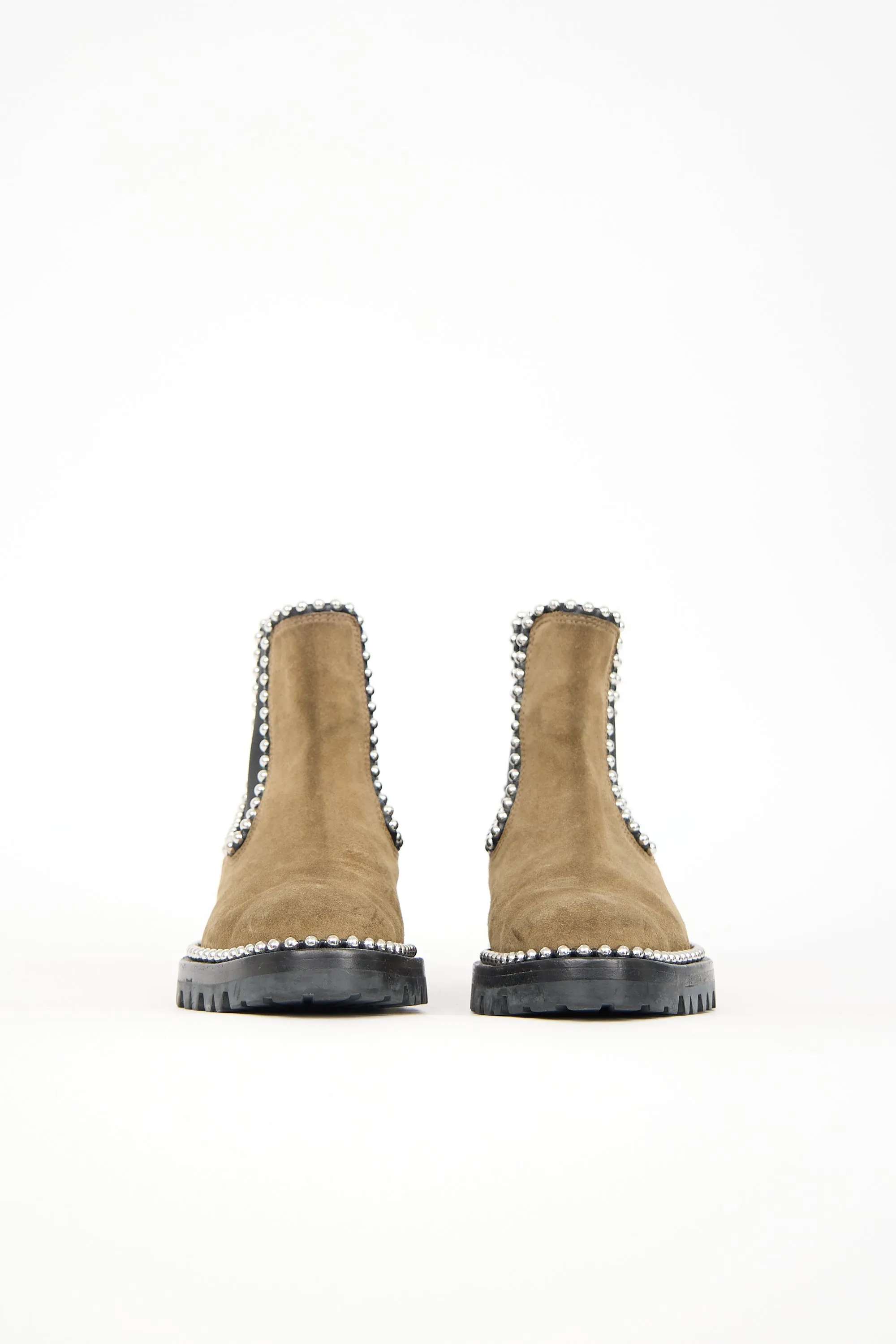 Suede Embellished Spencer Boot sold by VSP Consignment product image thumbnail 3