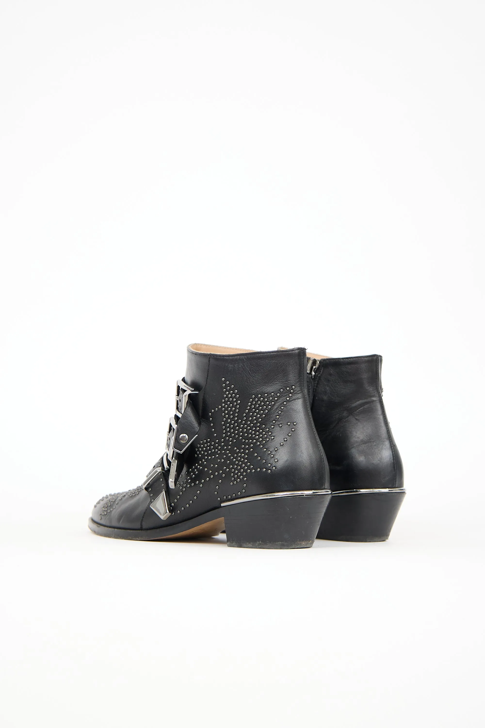 Leather Studded Susanna Boot sold by VSP Consignment product image thumbnail 4