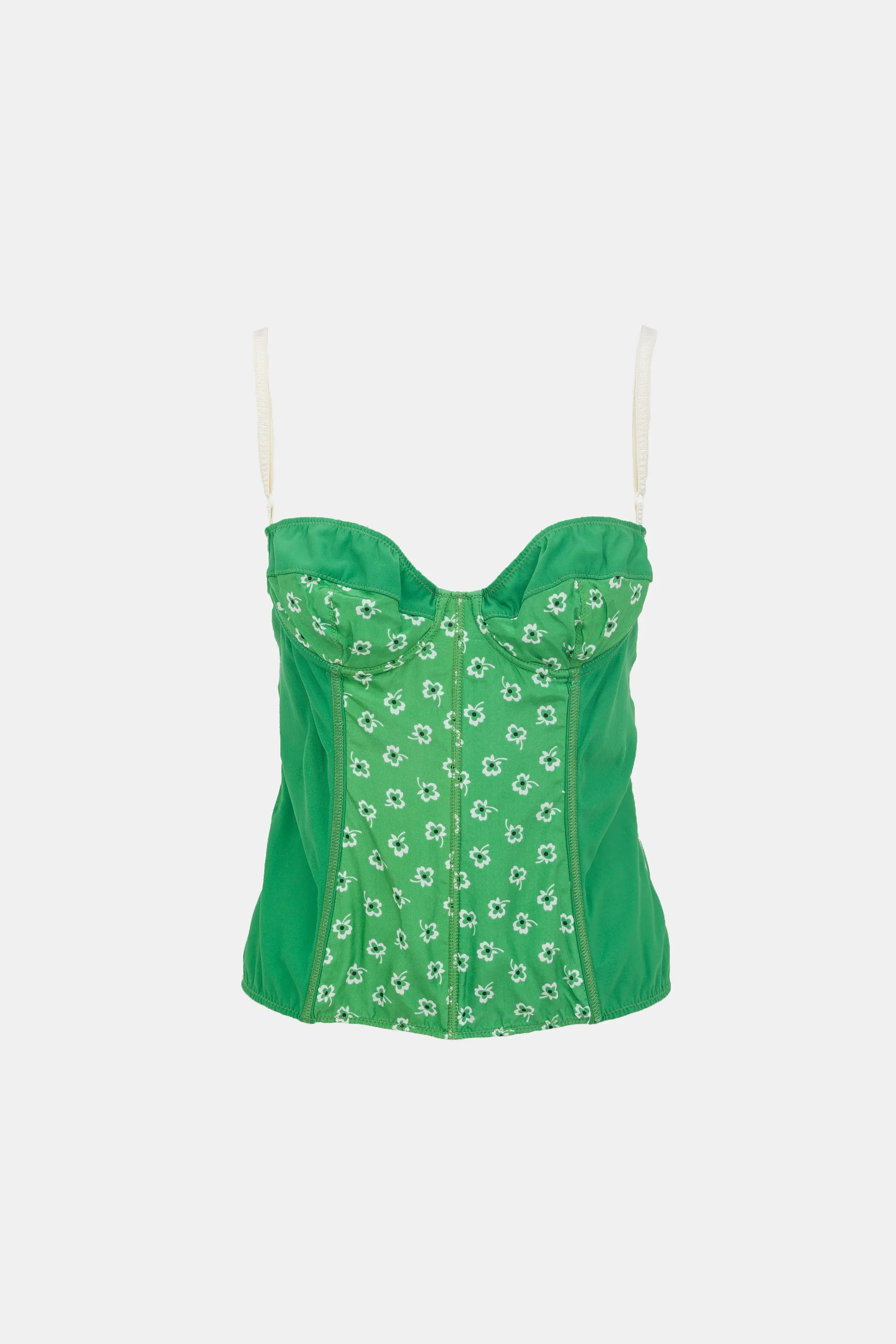 Vintage Floral Bustier Top sold by VSP Consignment