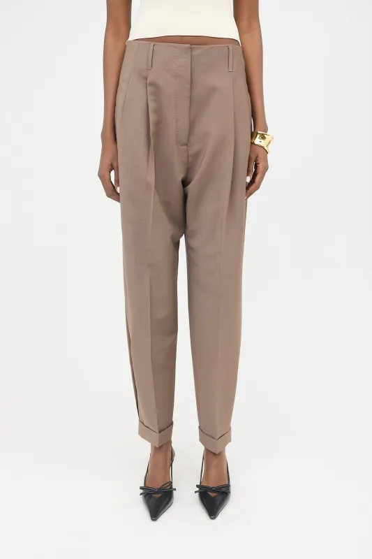 Wool & Mohair Tapered Trouser sold by VSP Consignment