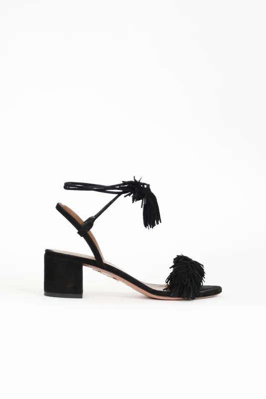 Suede Wild Thing Sandal made by Aquazzura