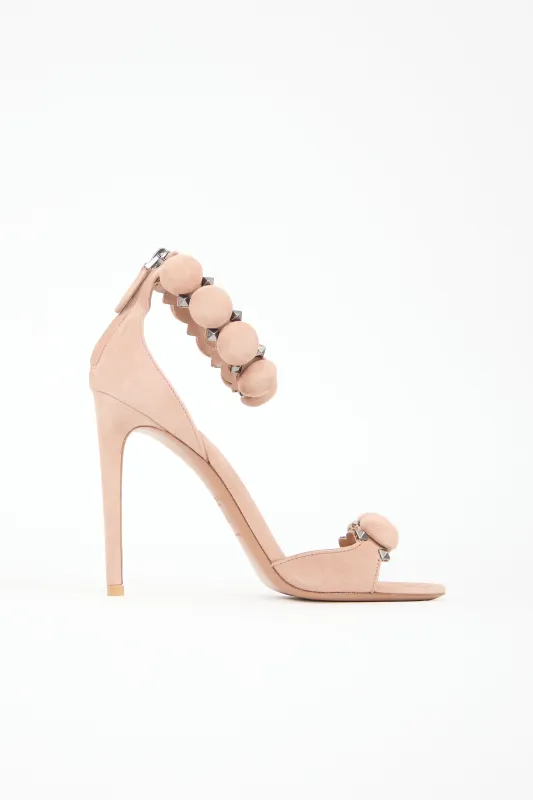 Suede La Bombe Sandal sold by VSP Consignment