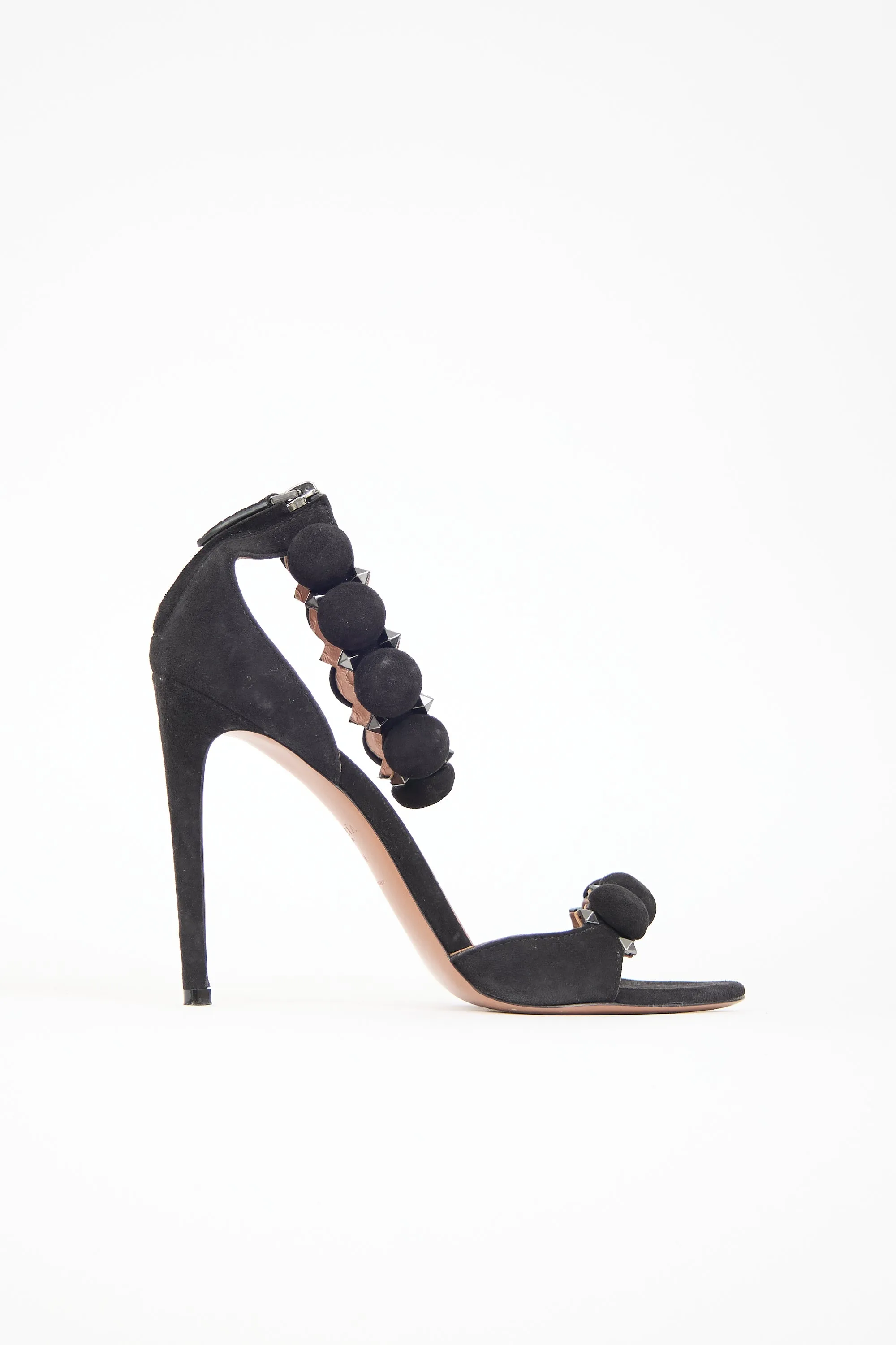 Suede La Bombe Sandal sold by VSP Consignment