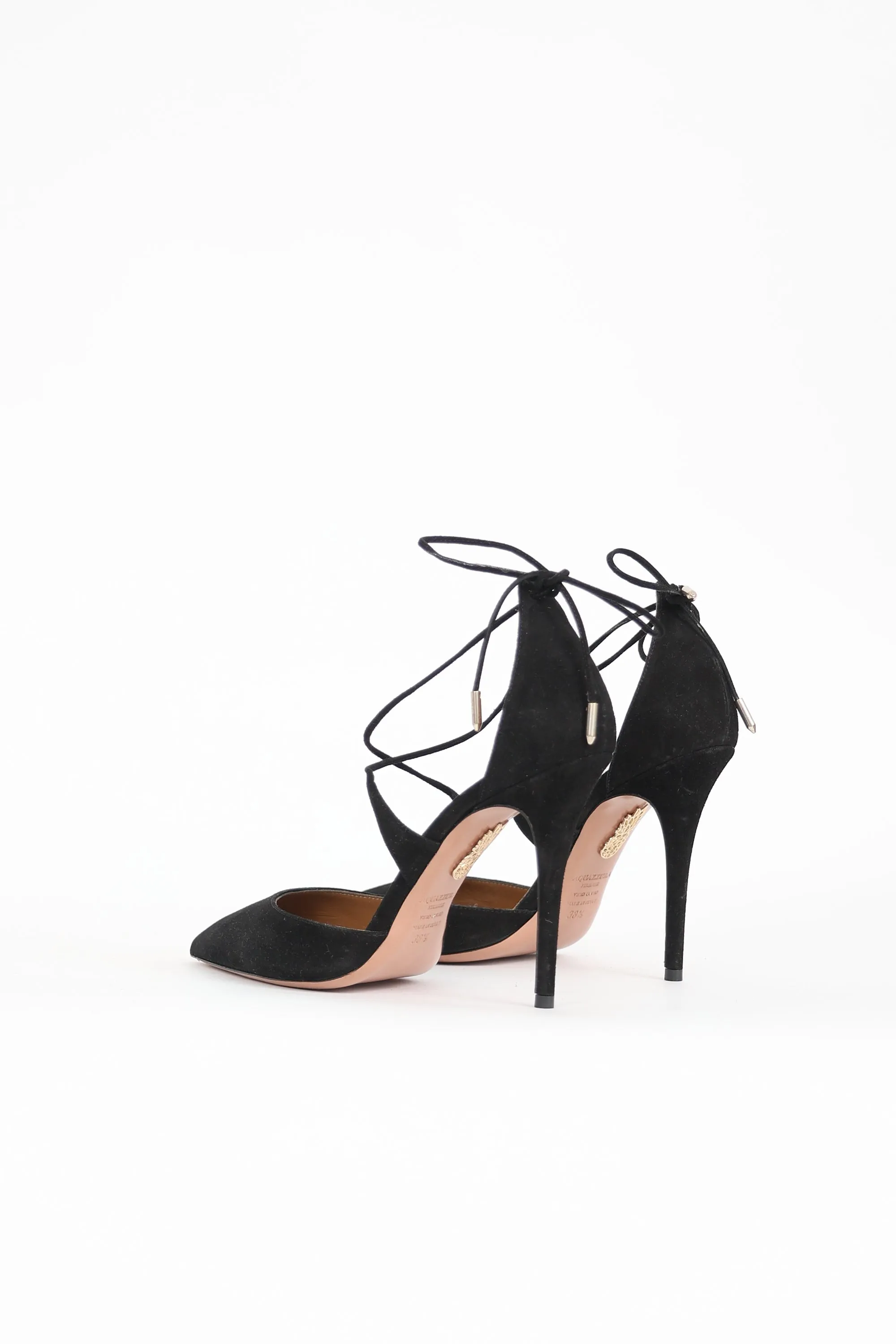 Suede Matilde Pump sold by VSP Consignment product image thumbnail 4