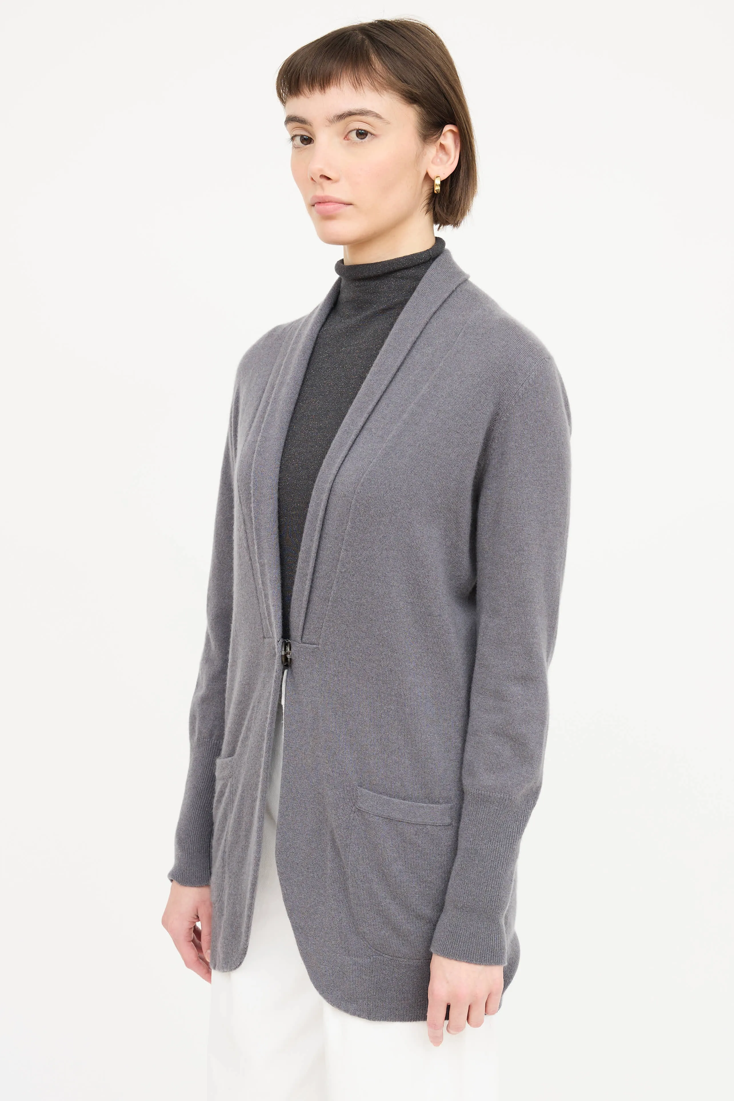 Cashmere Knit Cardigan sold by VSP Consignment product image thumbnail 3