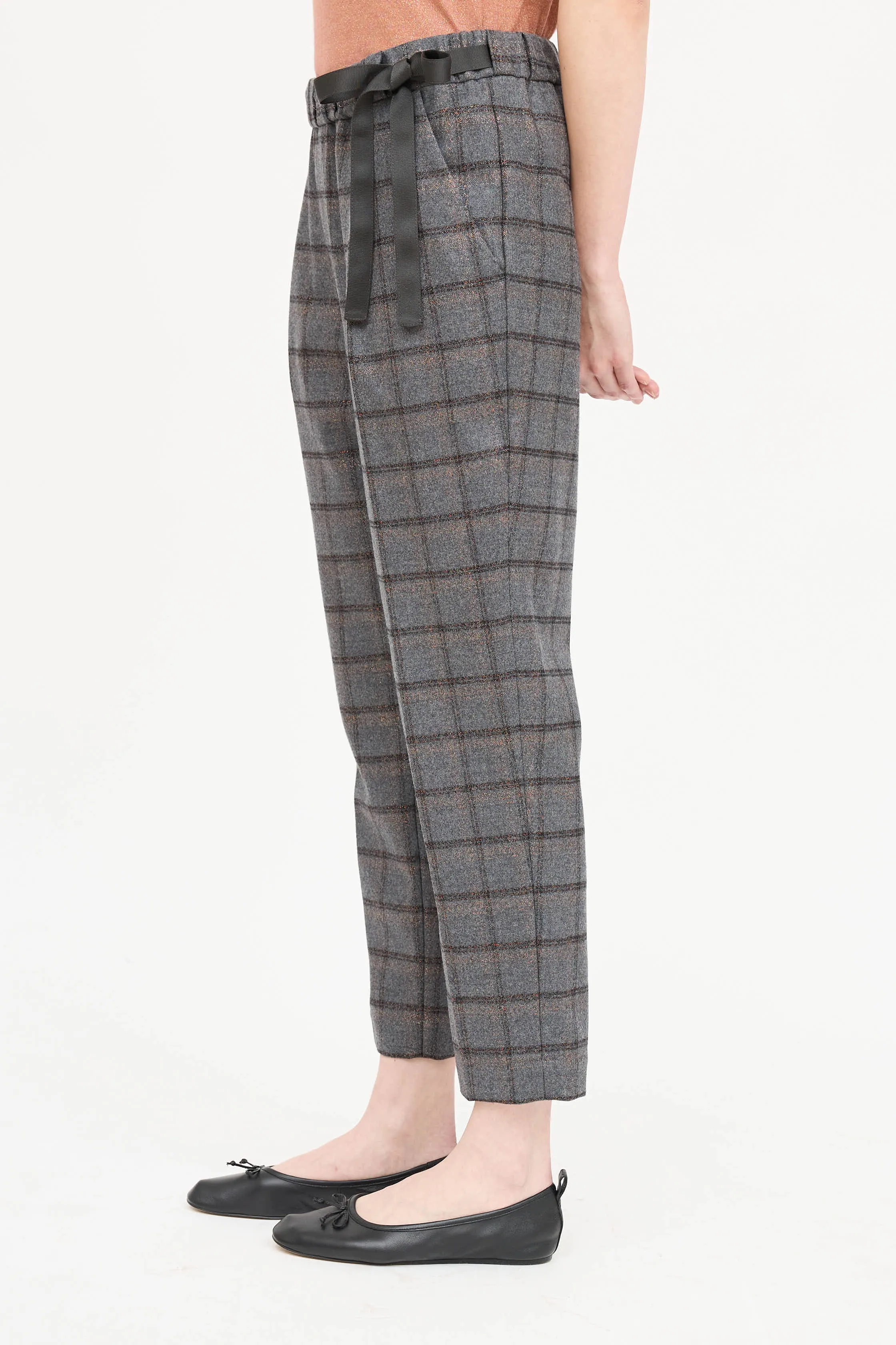 Checkered Metallic Pant sold by VSP Consignment product image thumbnail 3
