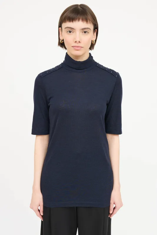 Wool Studded Top sold by VSP Consignment