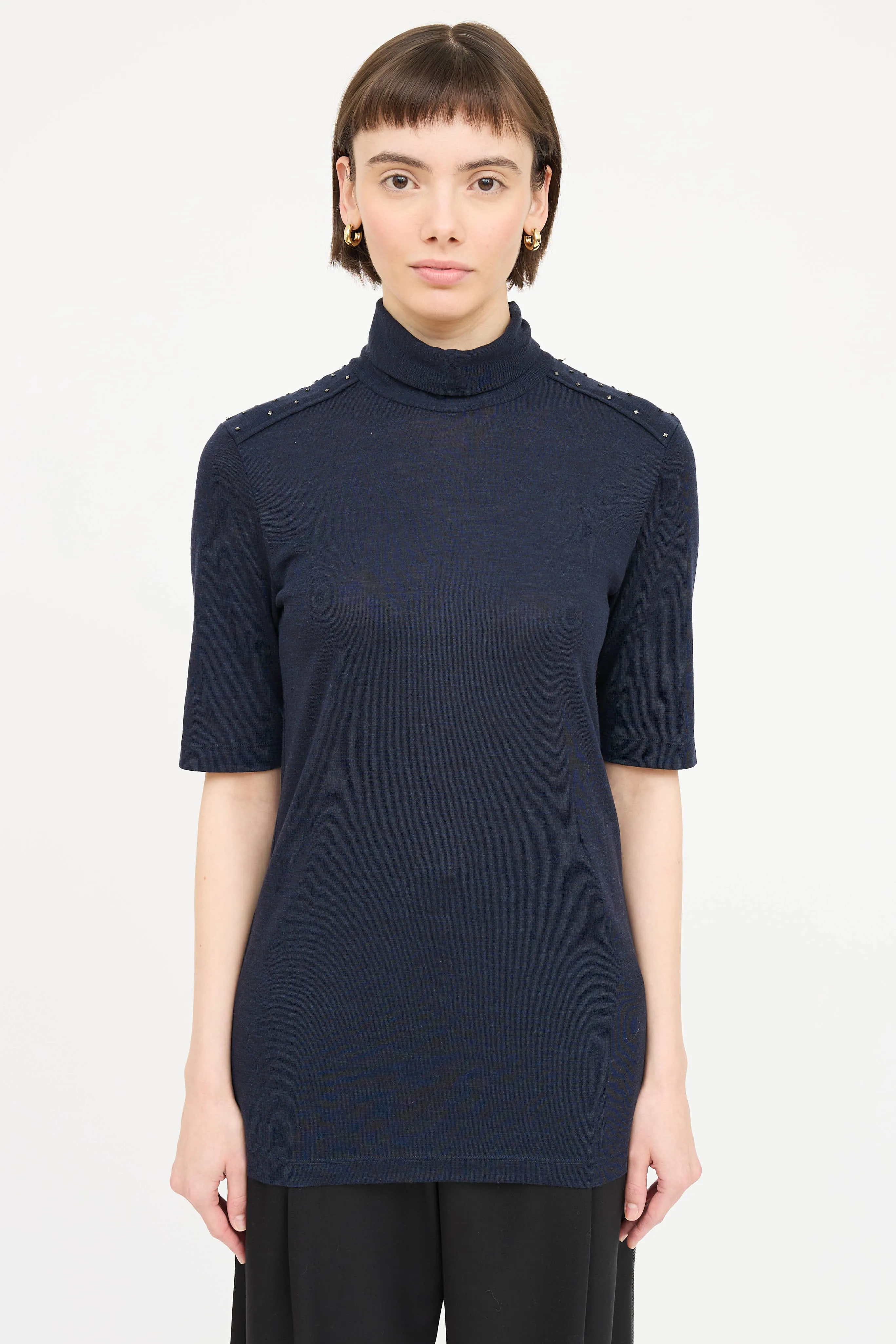 Wool Studded Top sold by VSP Consignment