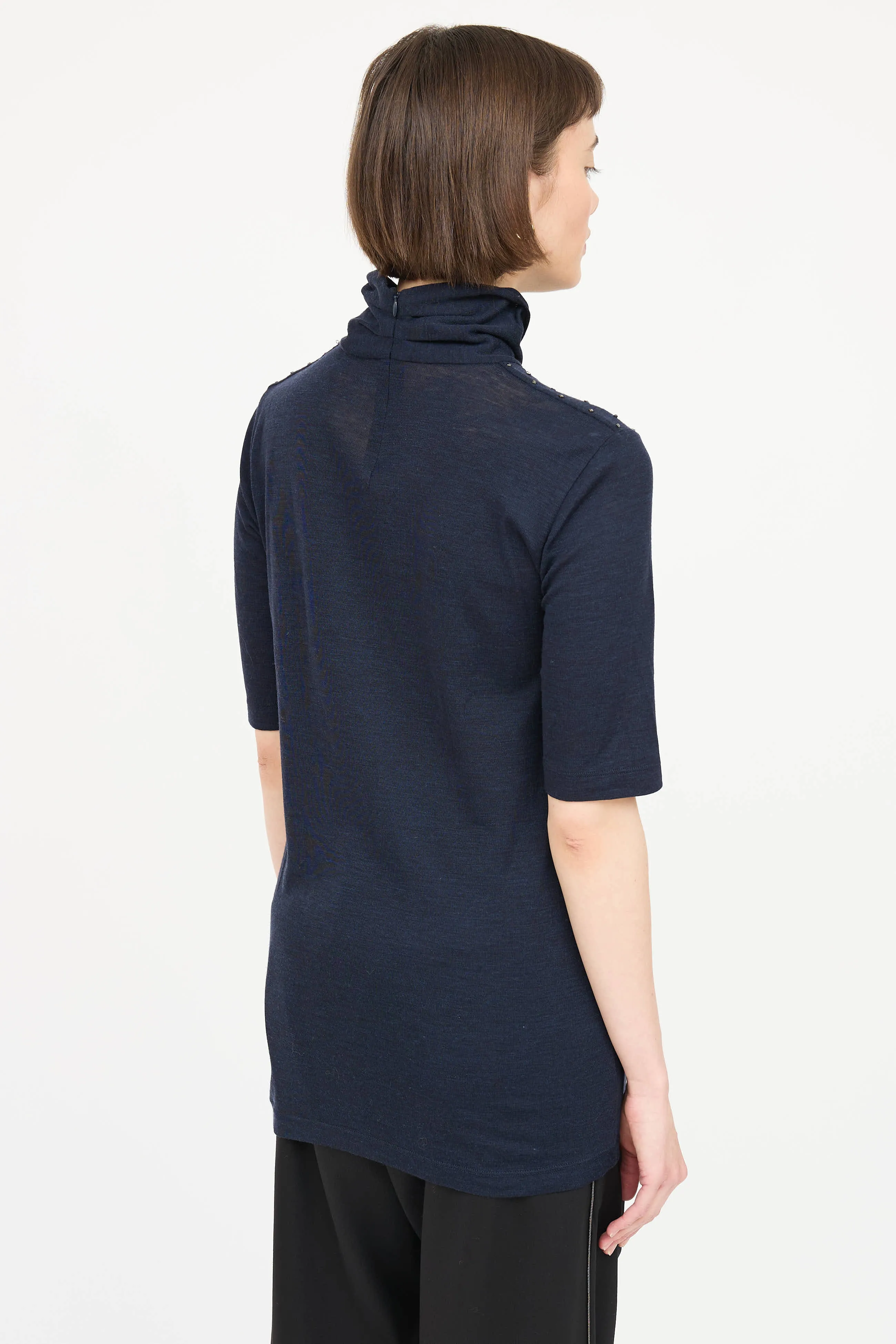 Wool Studded Top sold by VSP Consignment product image thumbnail 4