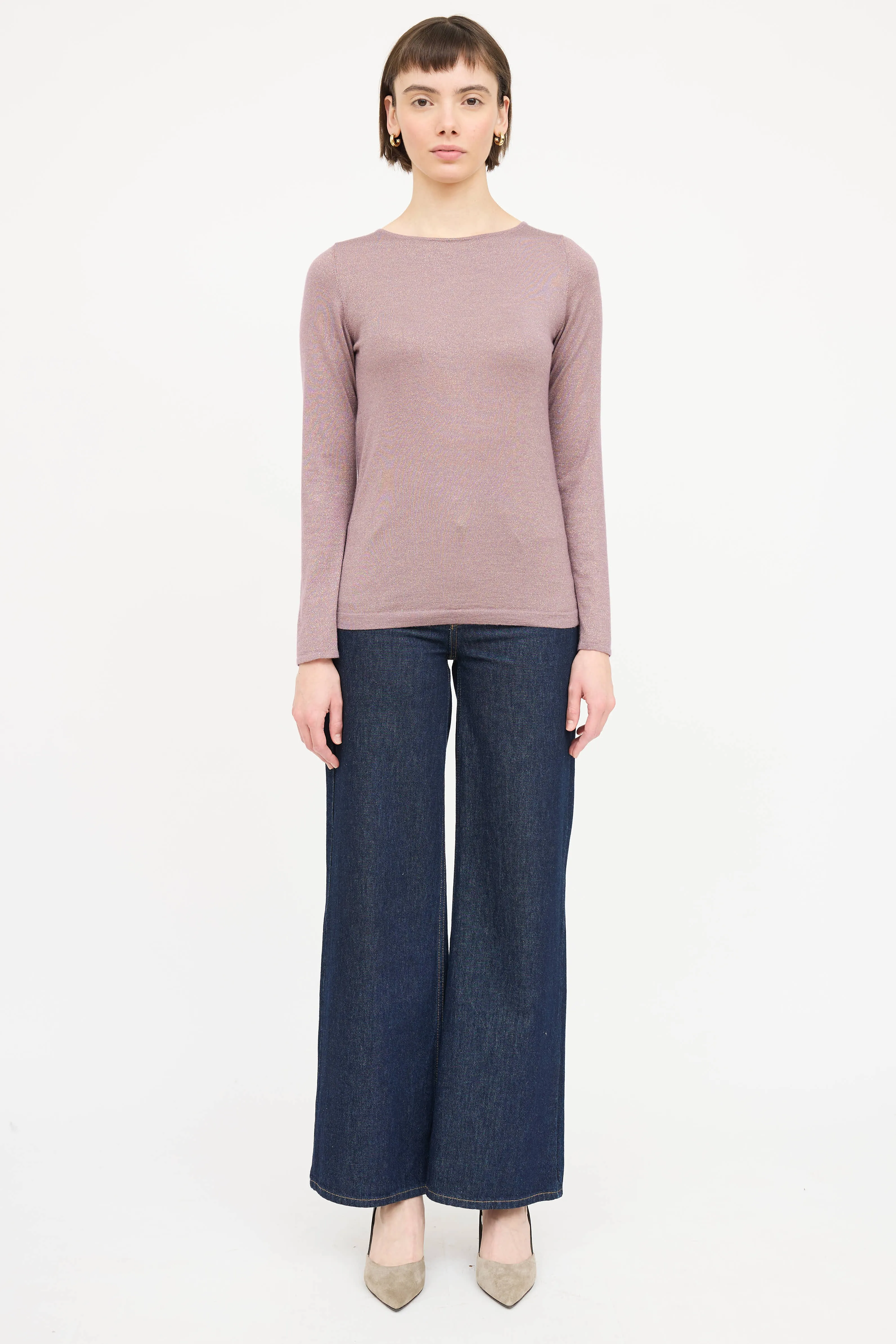 Cashmere Sparkly Top sold by VSP Consignment product image thumbnail 2