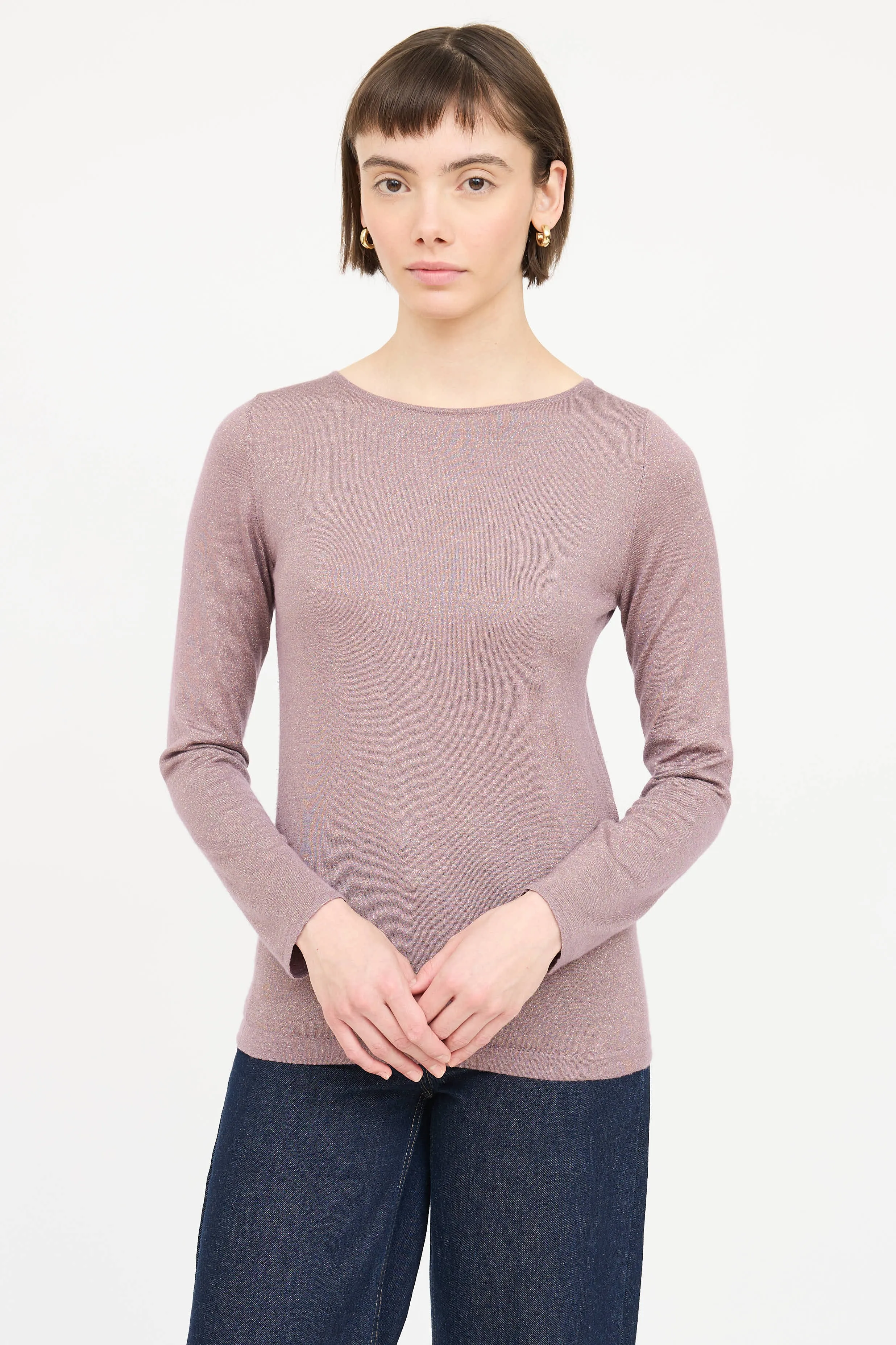 Cashmere Sparkly Top sold by VSP Consignment