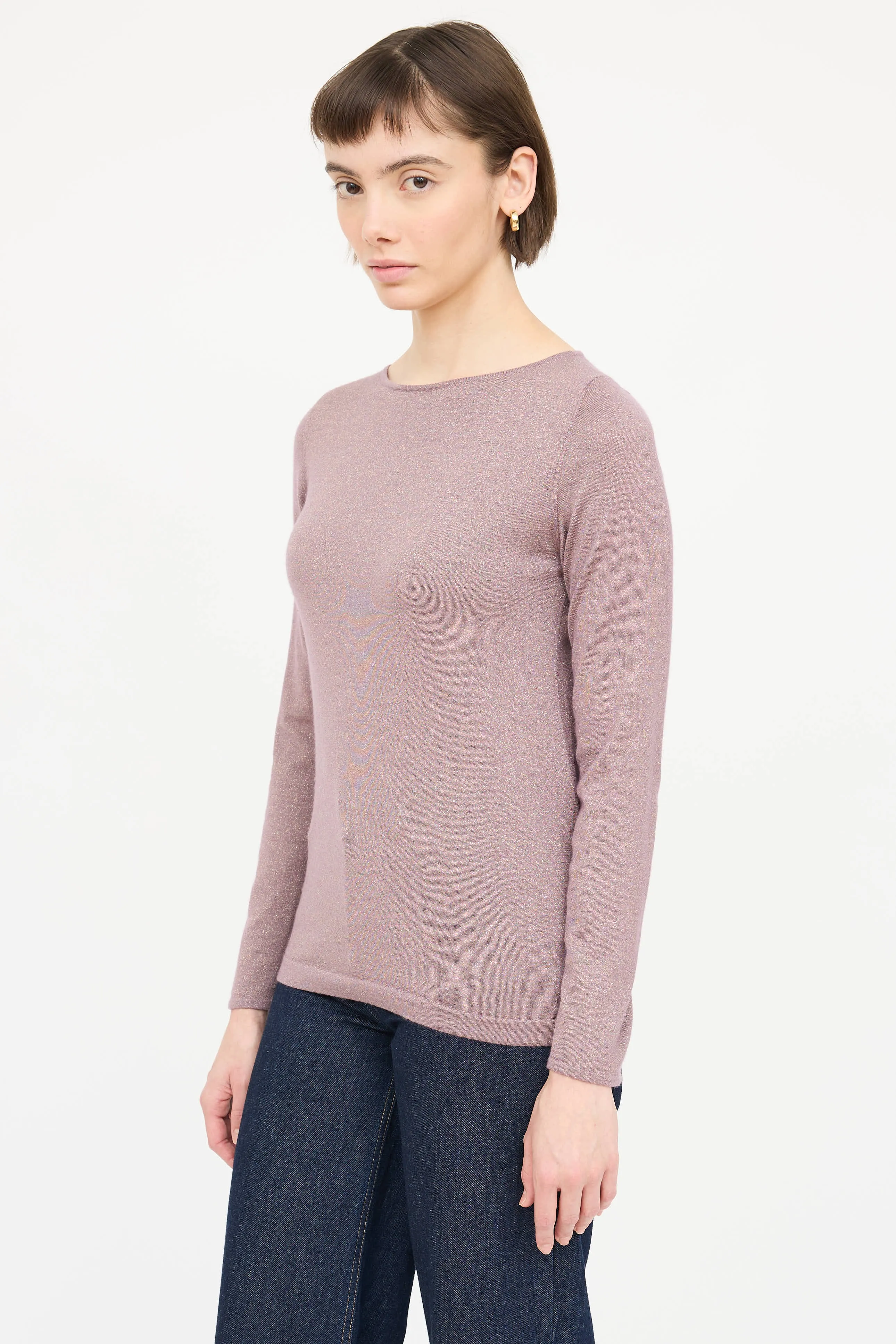 Cashmere Sparkly Top sold by VSP Consignment product image thumbnail 3