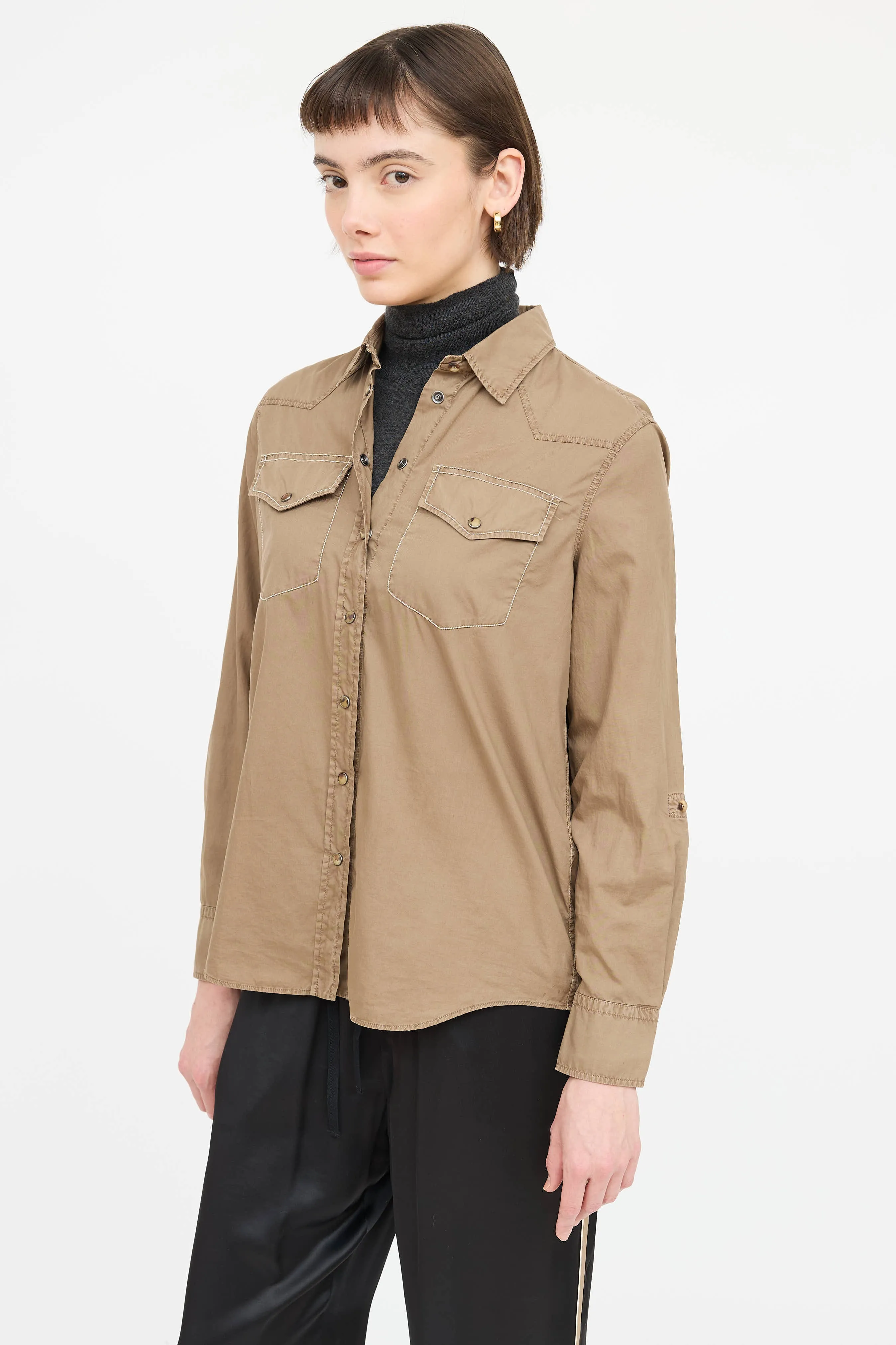 Monili Button Up Shirt sold by VSP Consignment product image thumbnail 3