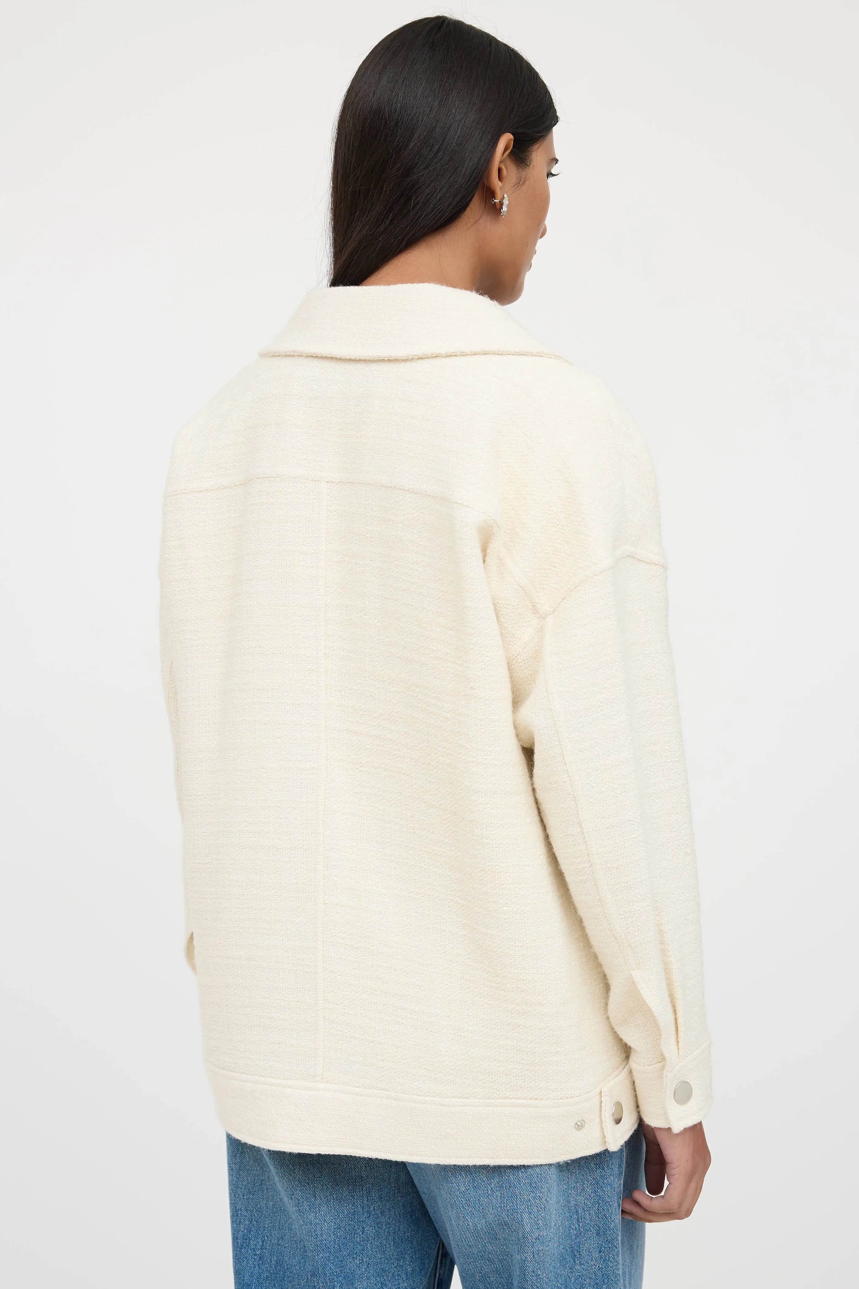 Benson Tweed Shirt Jacket sold by VSP Consignment product image thumbnail 4