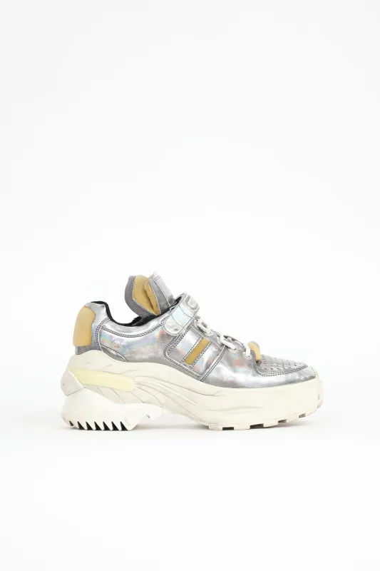 Leather Retro Fit Sneaker sold by VSP Consignment