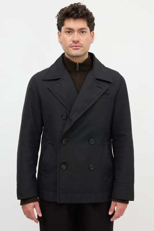 Removable Yoke Pea Coat sold by VSP Consignment