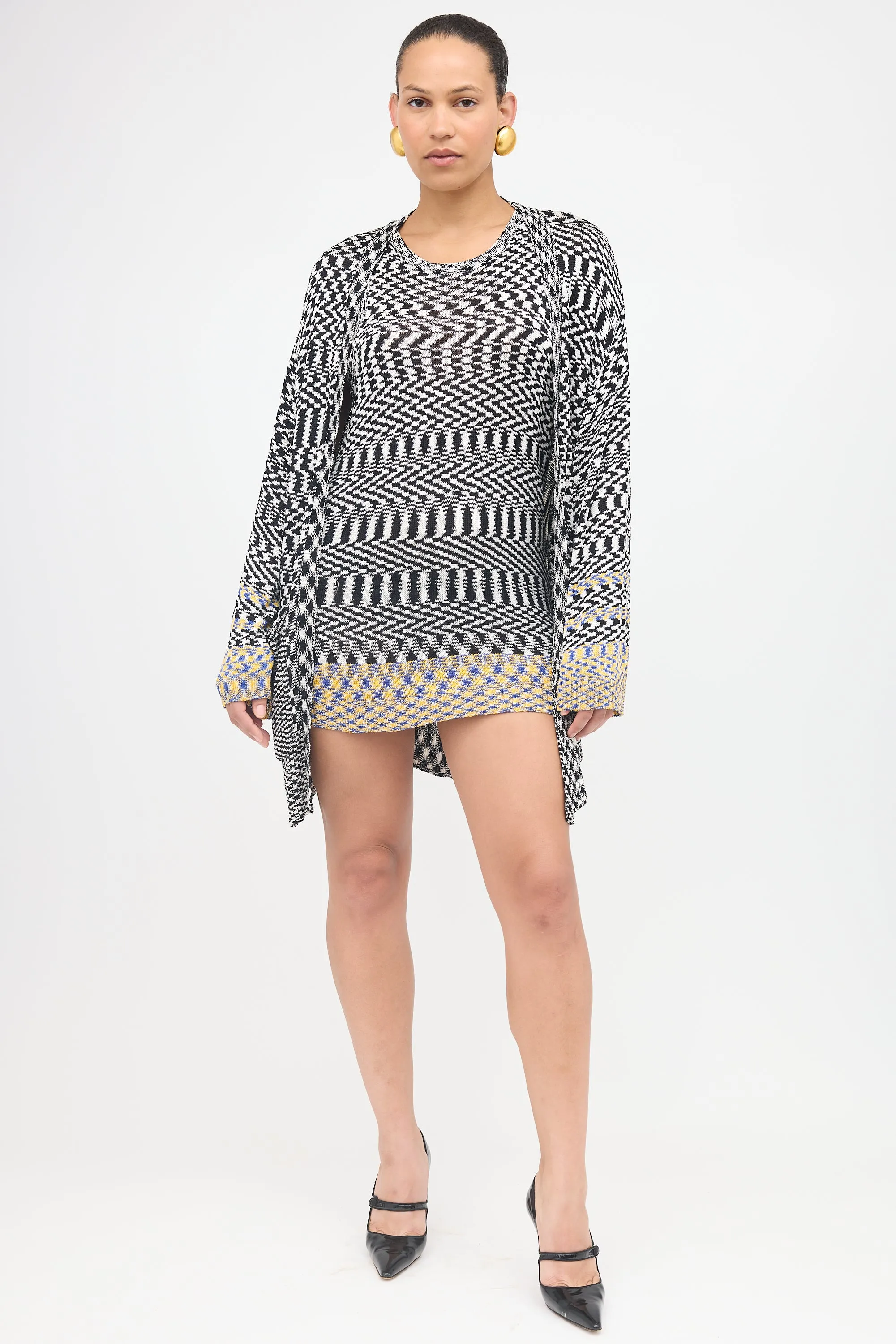 Zigzag Knit Cardigan sold by VSP Consignment product image thumbnail 5
