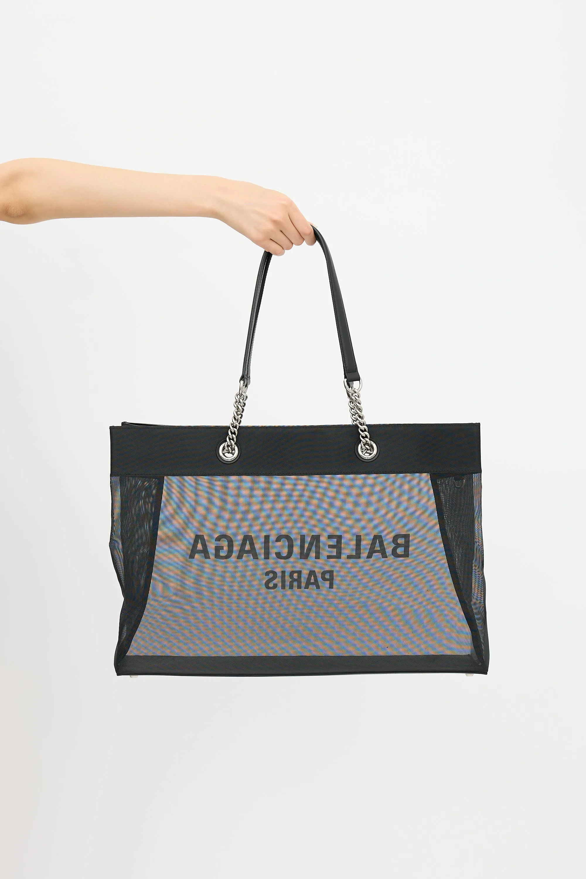 Mesh Duty Free Tote Bag sold by VSP Consignment product image thumbnail 4