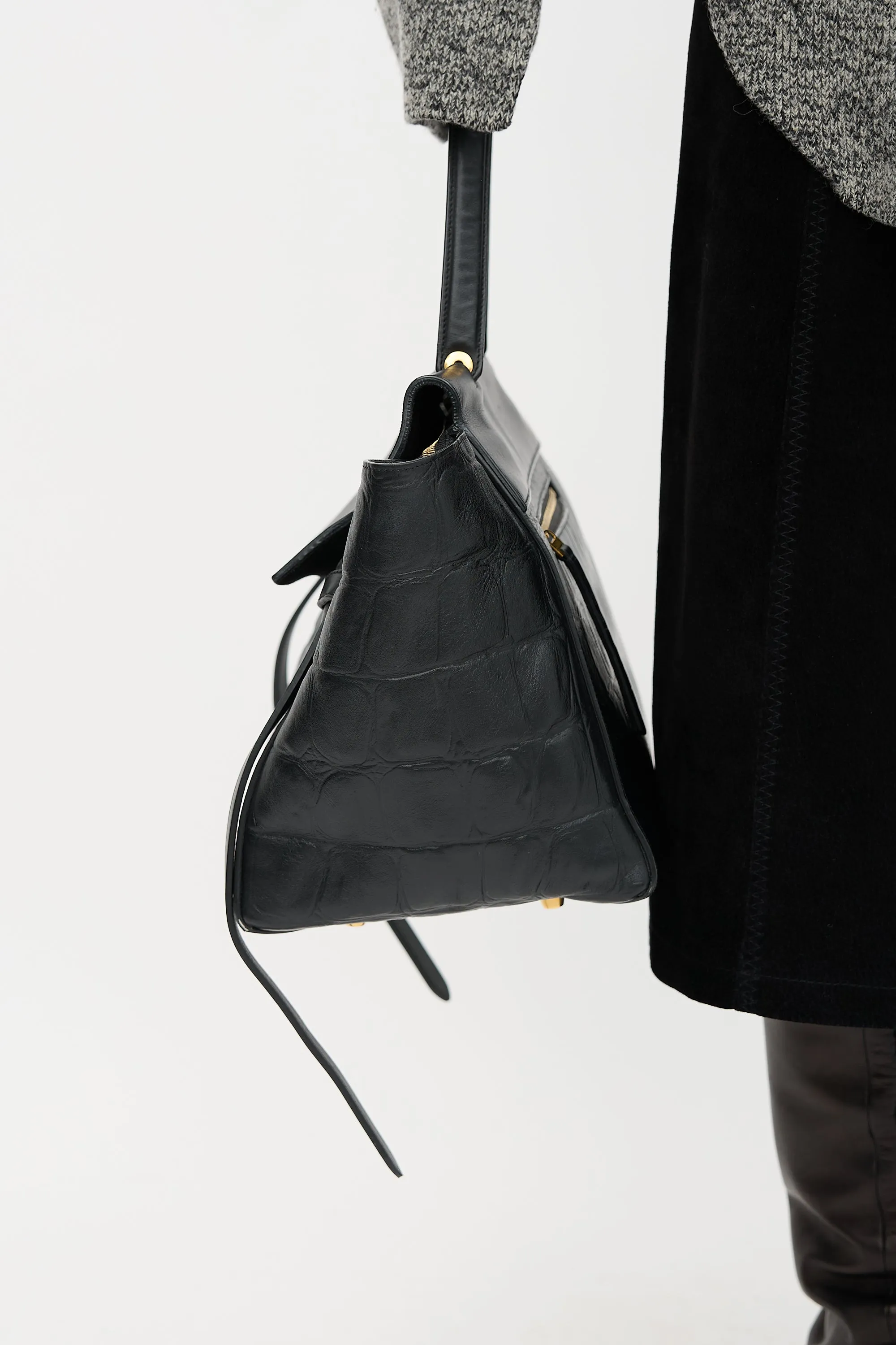 2015 Embossed Leather Belt Bag sold by VSP Consignment product image thumbnail 5
