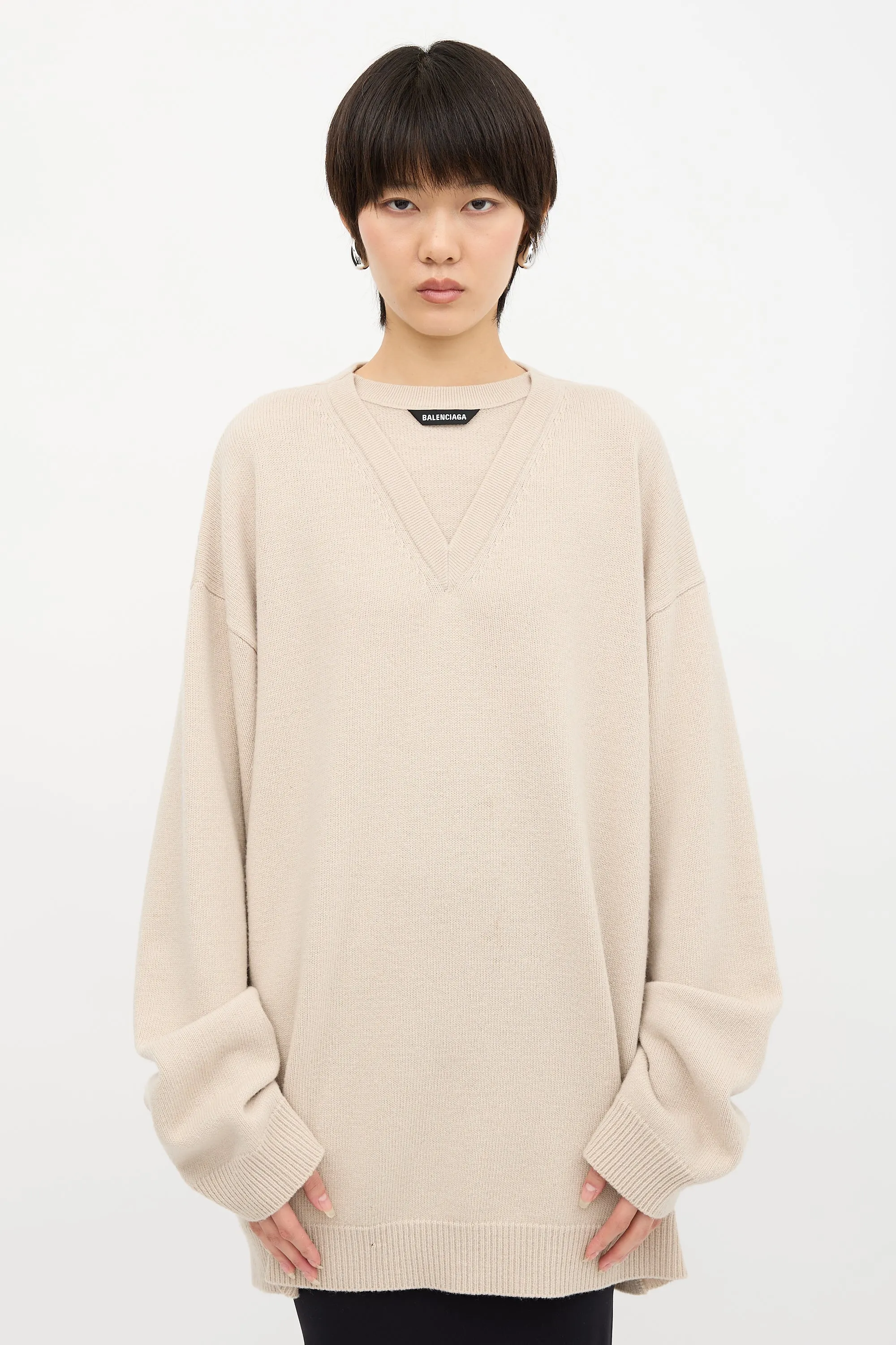 Wool Double Neck Sweater sold by VSP Consignment