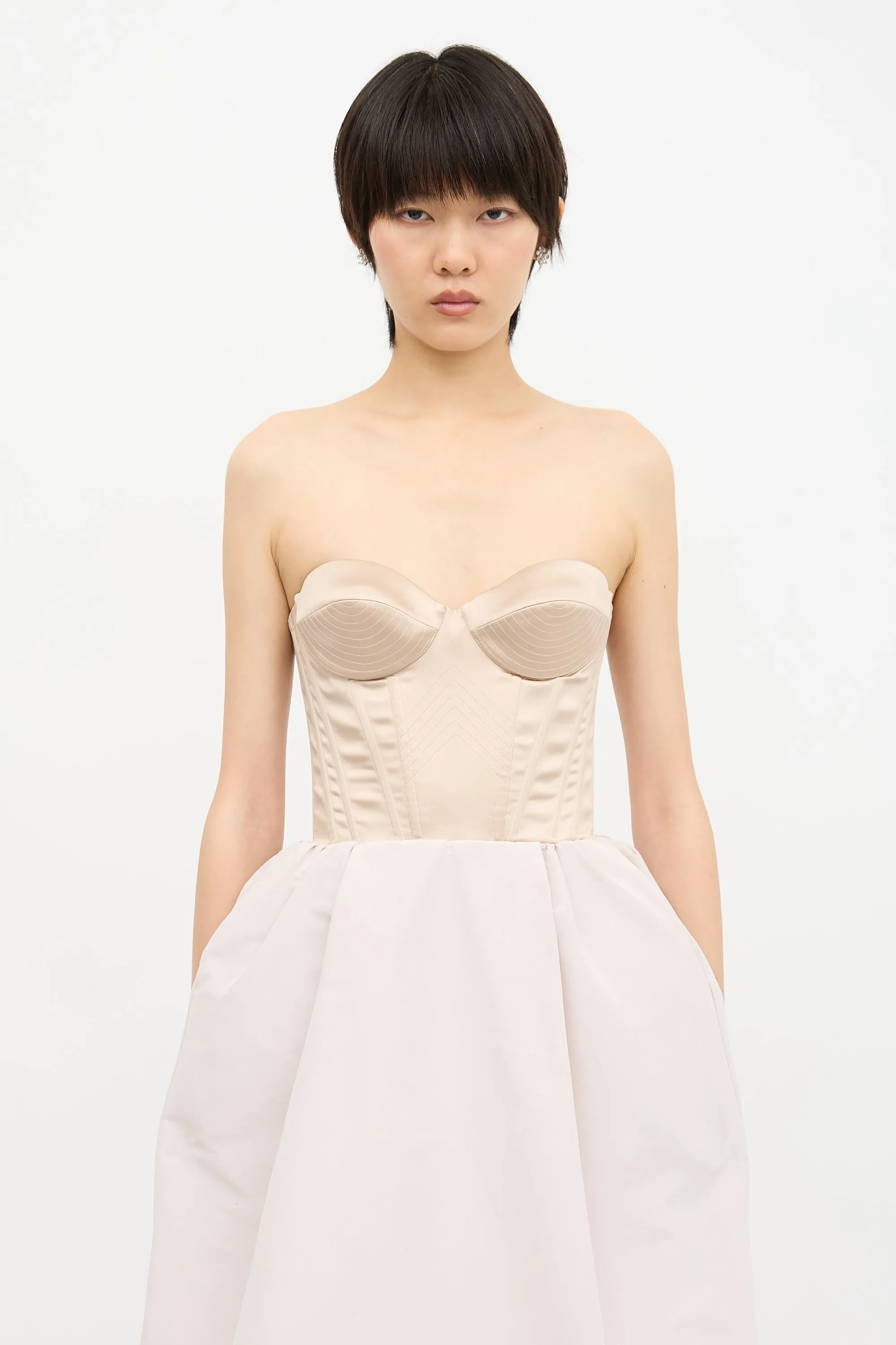 A-Line Bustier Dress sold by VSP Consignment product image thumbnail 2