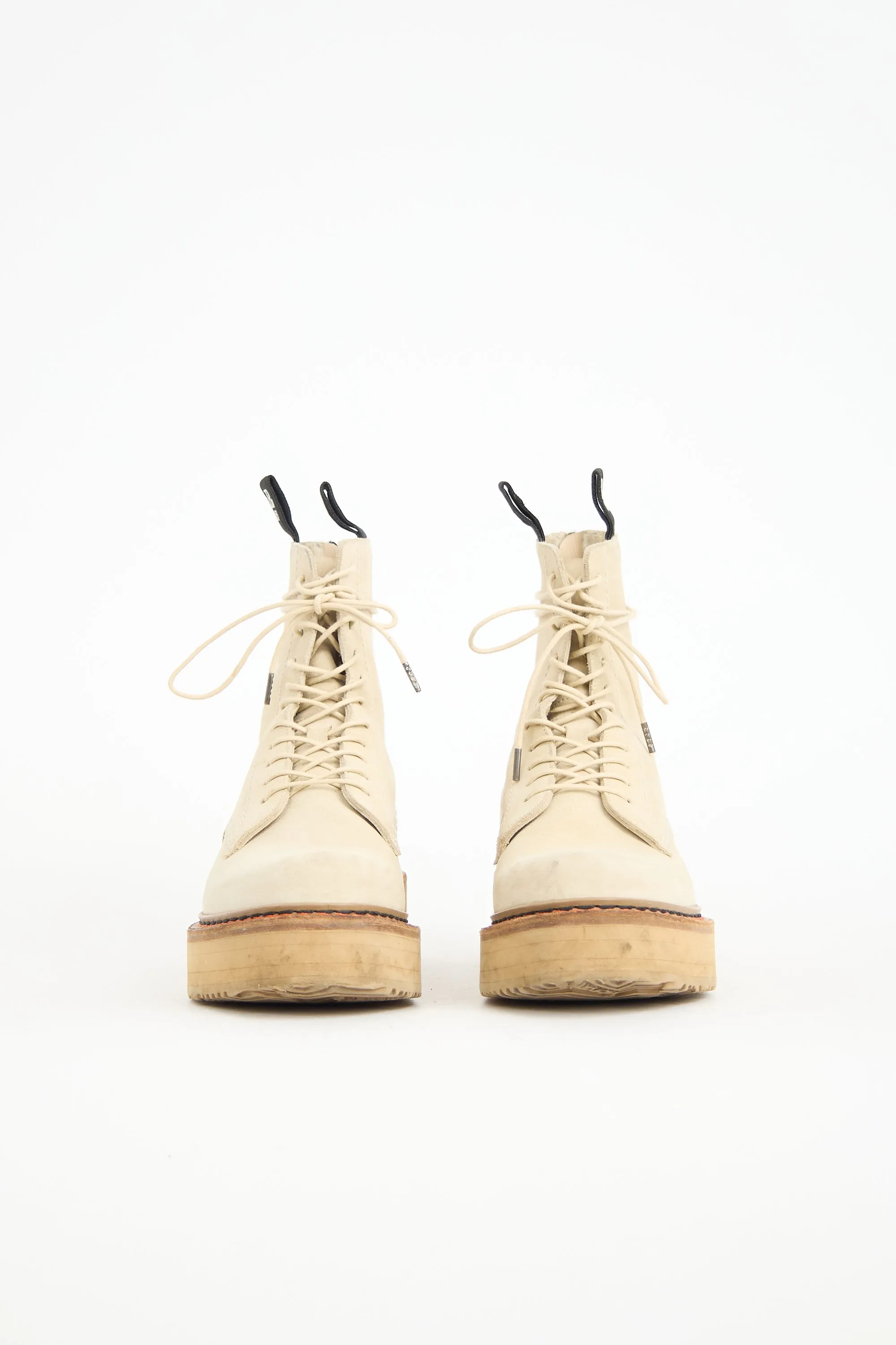 Suede Single Stack Boot sold by VSP Consignment product image thumbnail 3