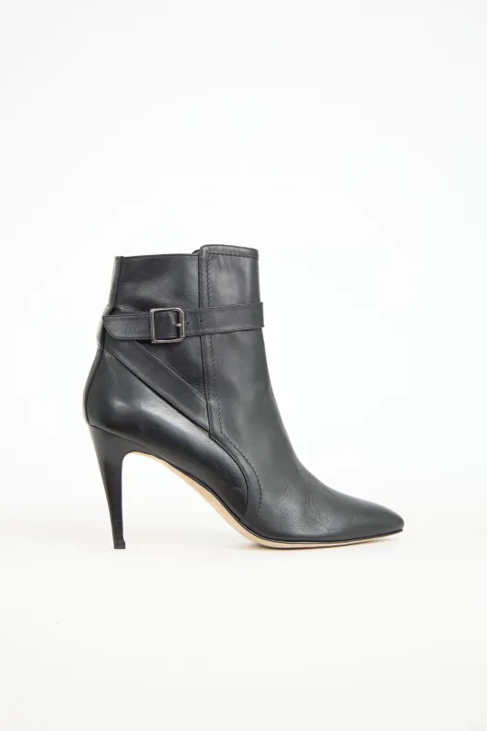 Leather Stiletto Boot sold by VSP Consignment
