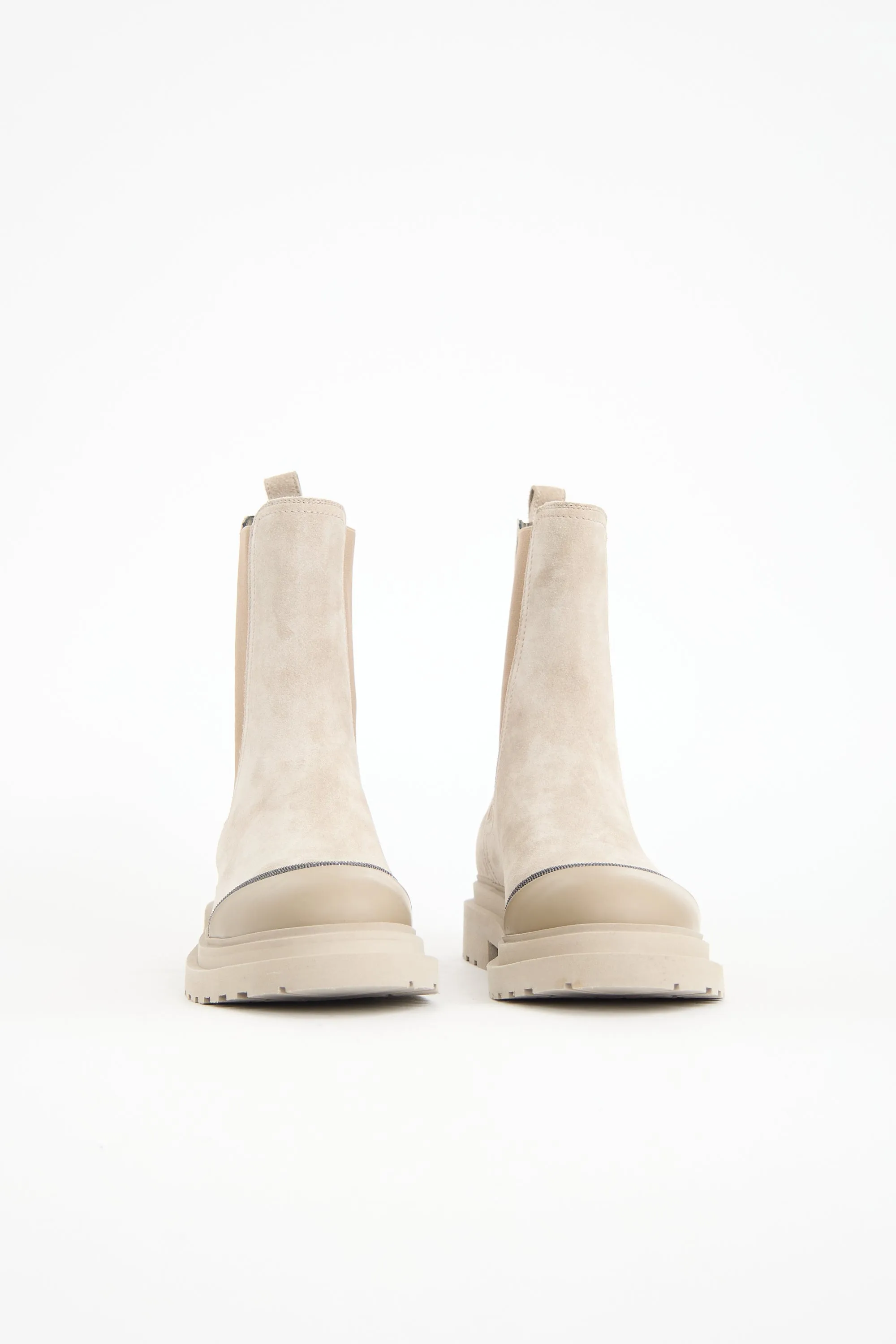 Suede Monili Chelsea Boot sold by VSP Consignment product image thumbnail 3