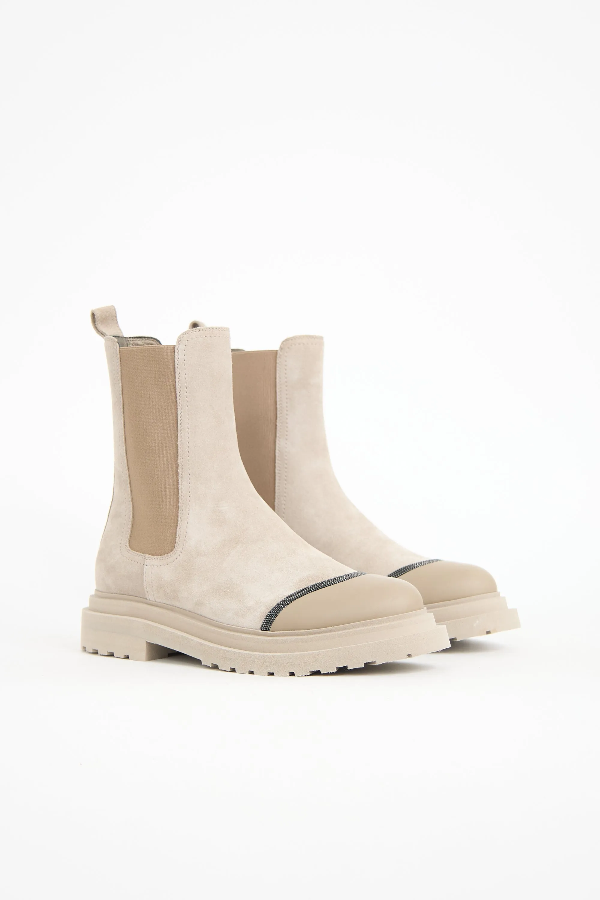 Suede Monili Chelsea Boot sold by VSP Consignment product image thumbnail 2