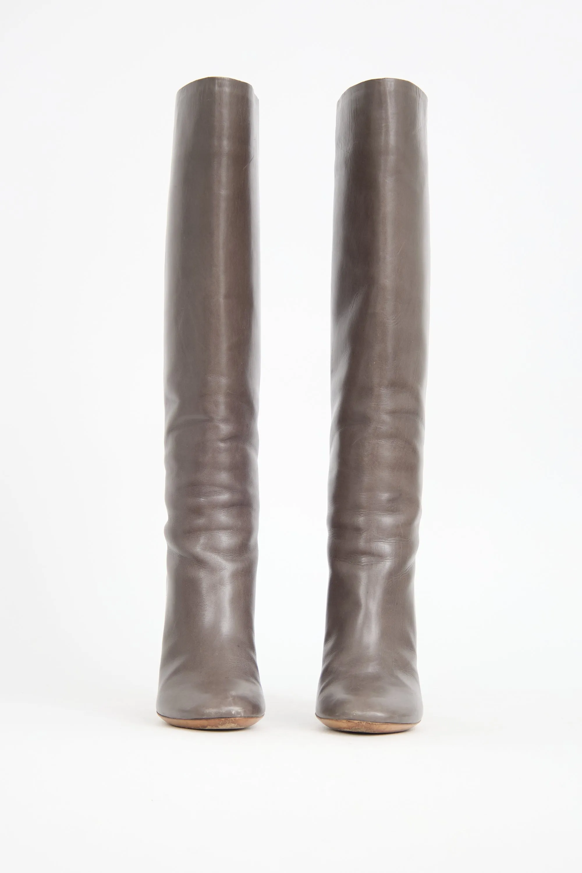 Leather Knee High Boot sold by VSP Consignment product image thumbnail 3