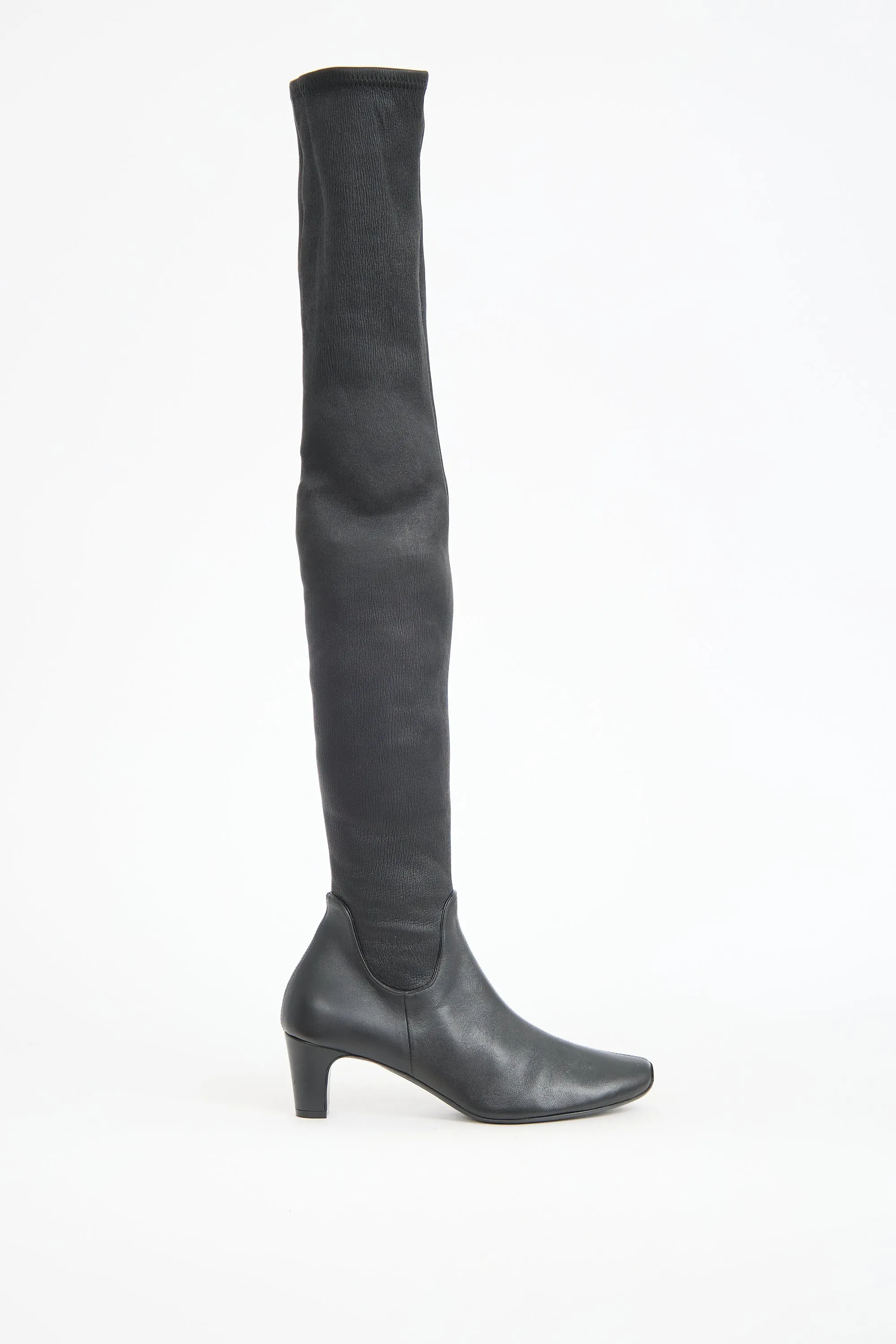 Leather Over The Knee Boot sold by VSP Consignment