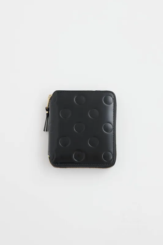Leather Polka Dot Wallet made by Comme des Garcons