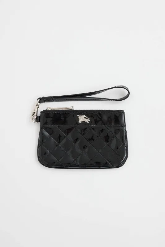 Patent Quilted Wristlet sold by VSP Consignment