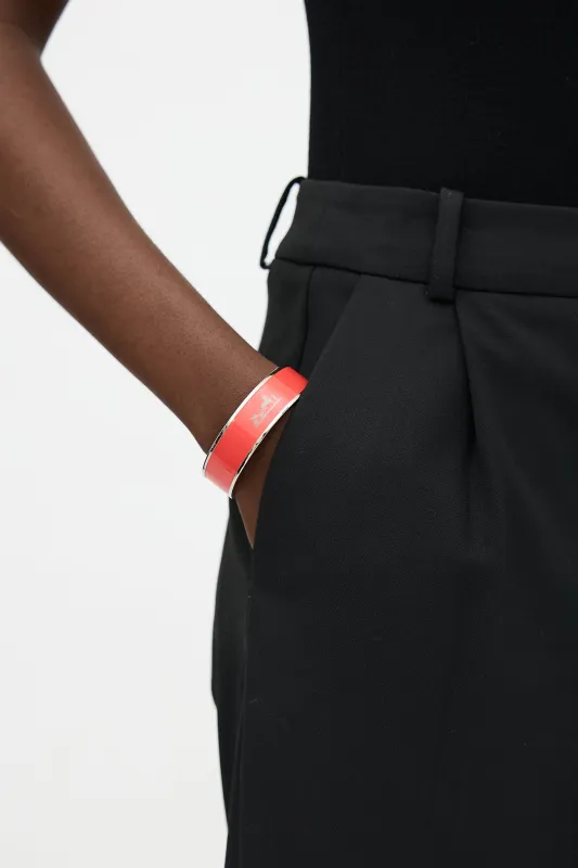 Enamel Calèche Bangle sold by VSP Consignment