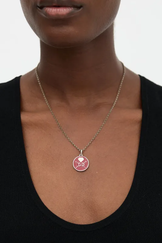 Ghost GG Necklace made by Gucci