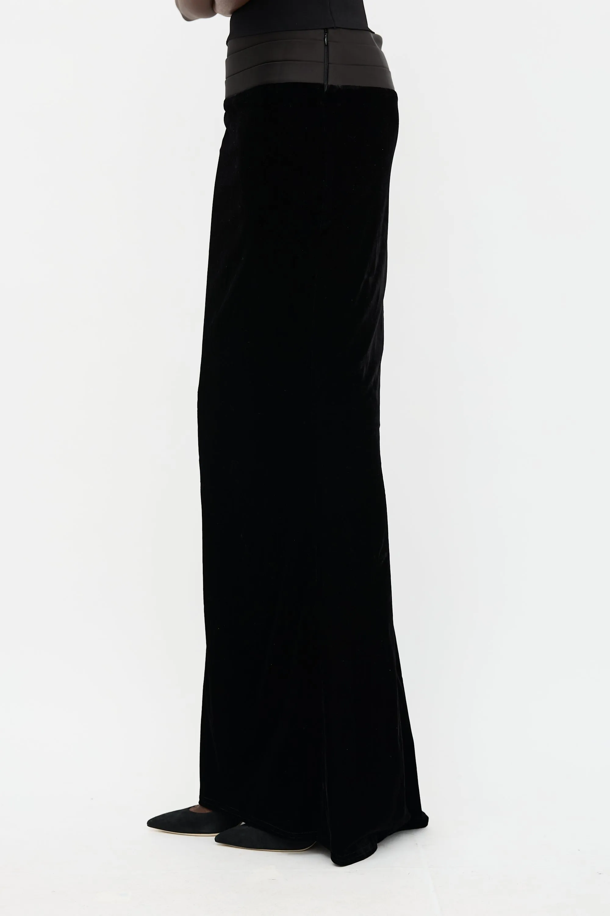 Velvet Maxi Skirt sold by VSP Consignment product image thumbnail 3
