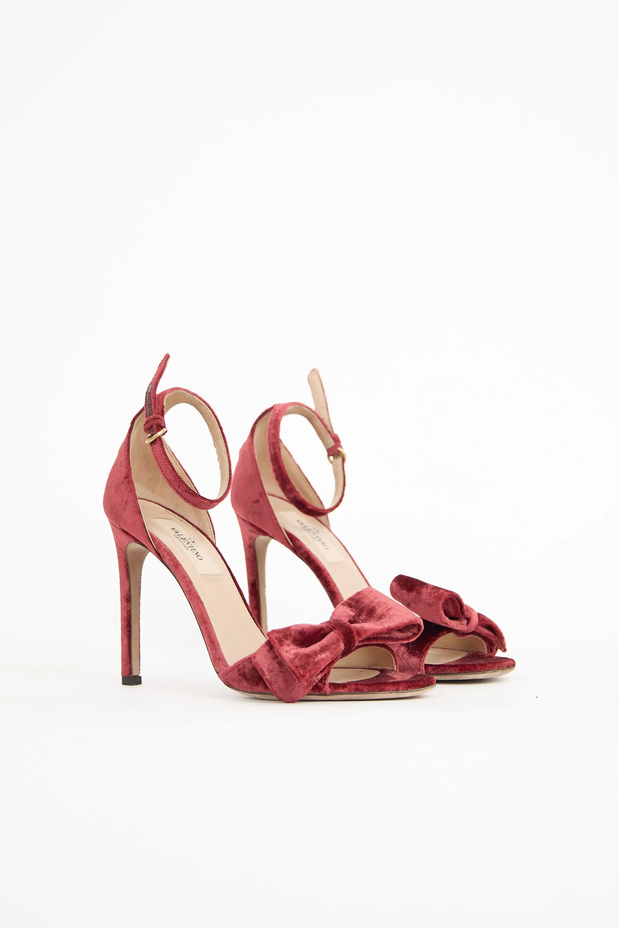 Velvet Bow Sandal sold by VSP Consignment product image thumbnail 2
