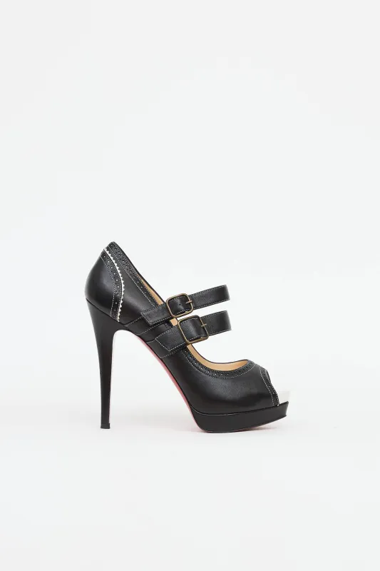 Luly Peep Toe Pump sold by VSP Consignment