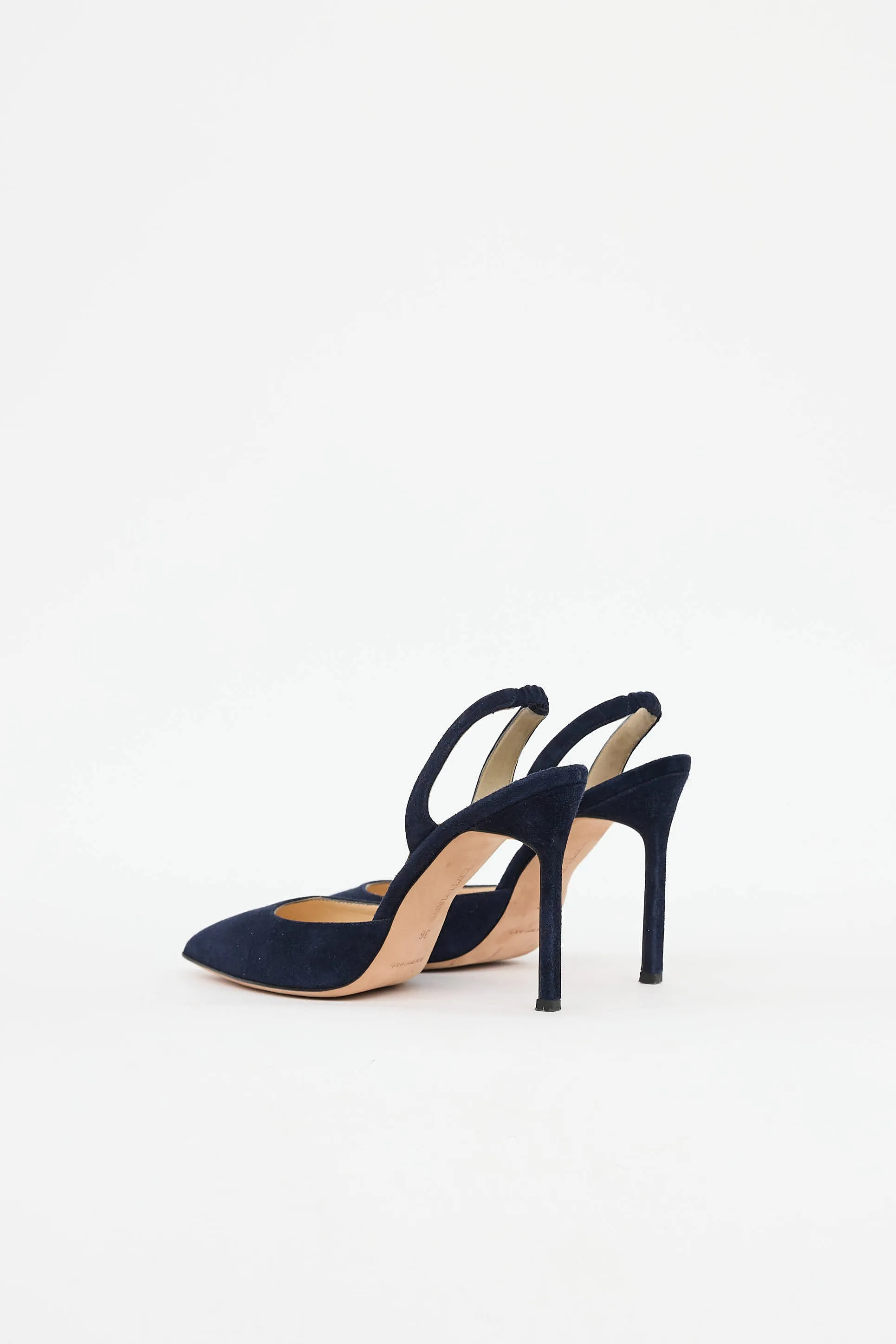 Suede Slingback Pump sold by VSP Consignment product image thumbnail 4