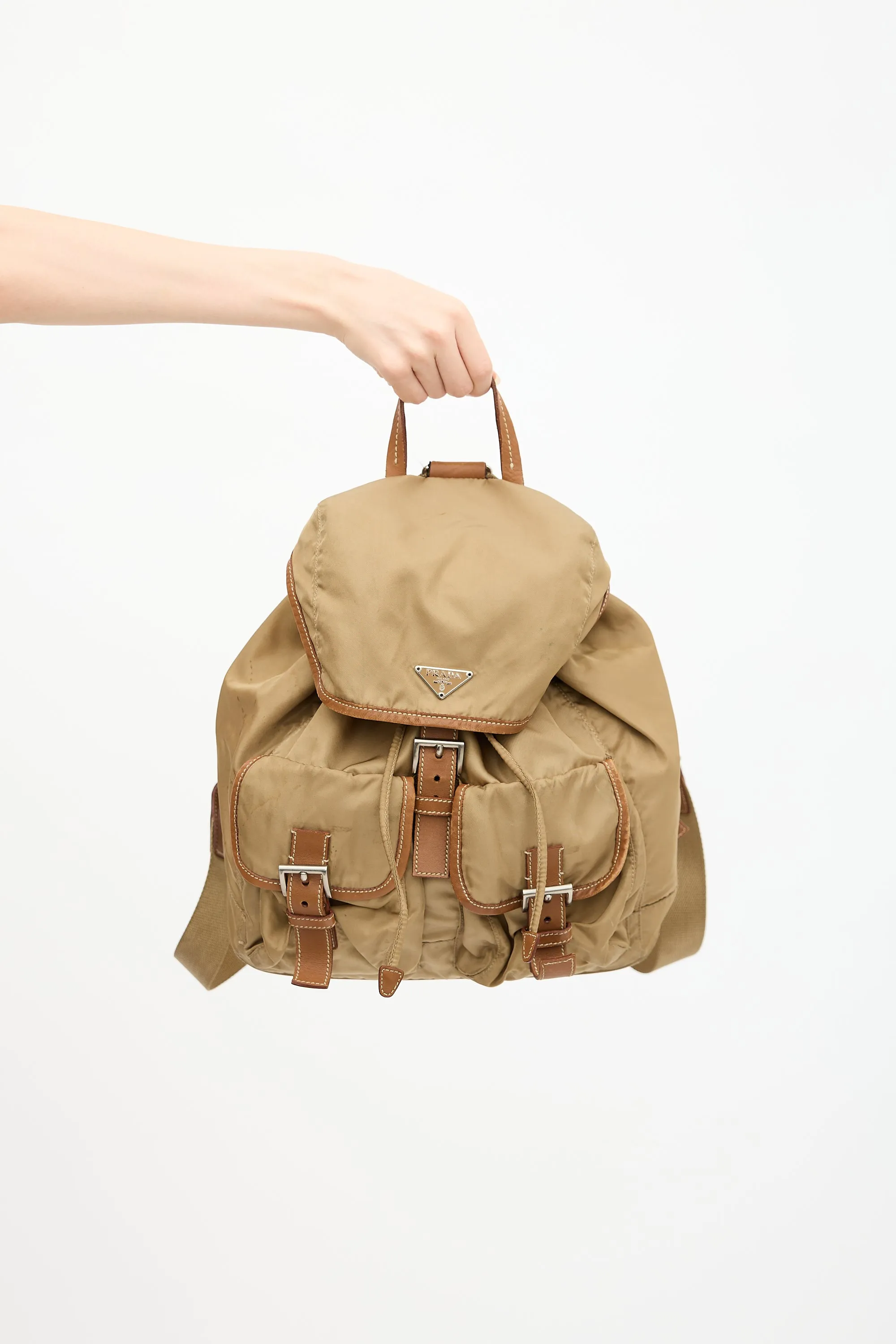 Nylon Logo Backpack sold by VSP Consignment product image thumbnail 3