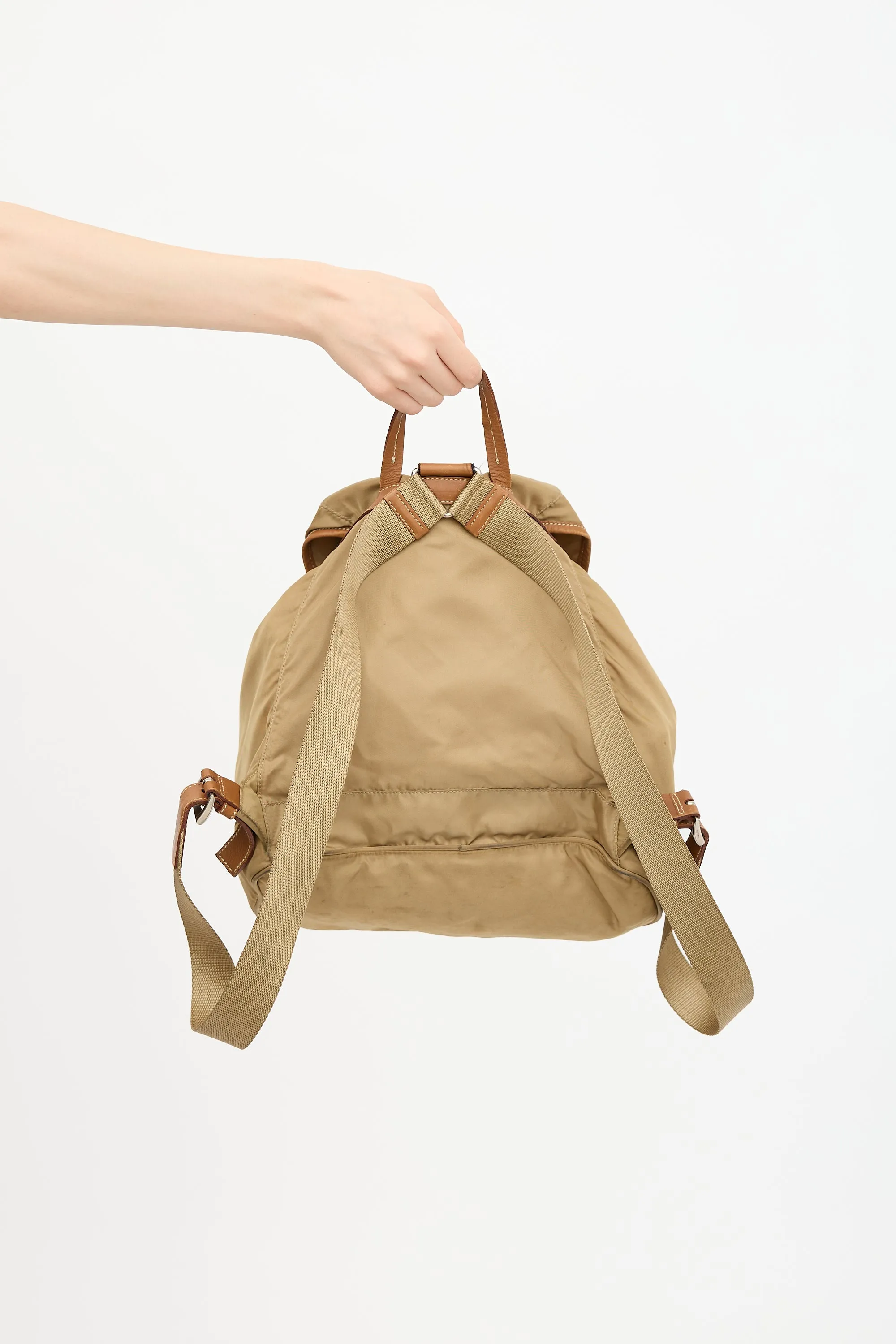 Nylon Logo Backpack sold by VSP Consignment product image thumbnail 4