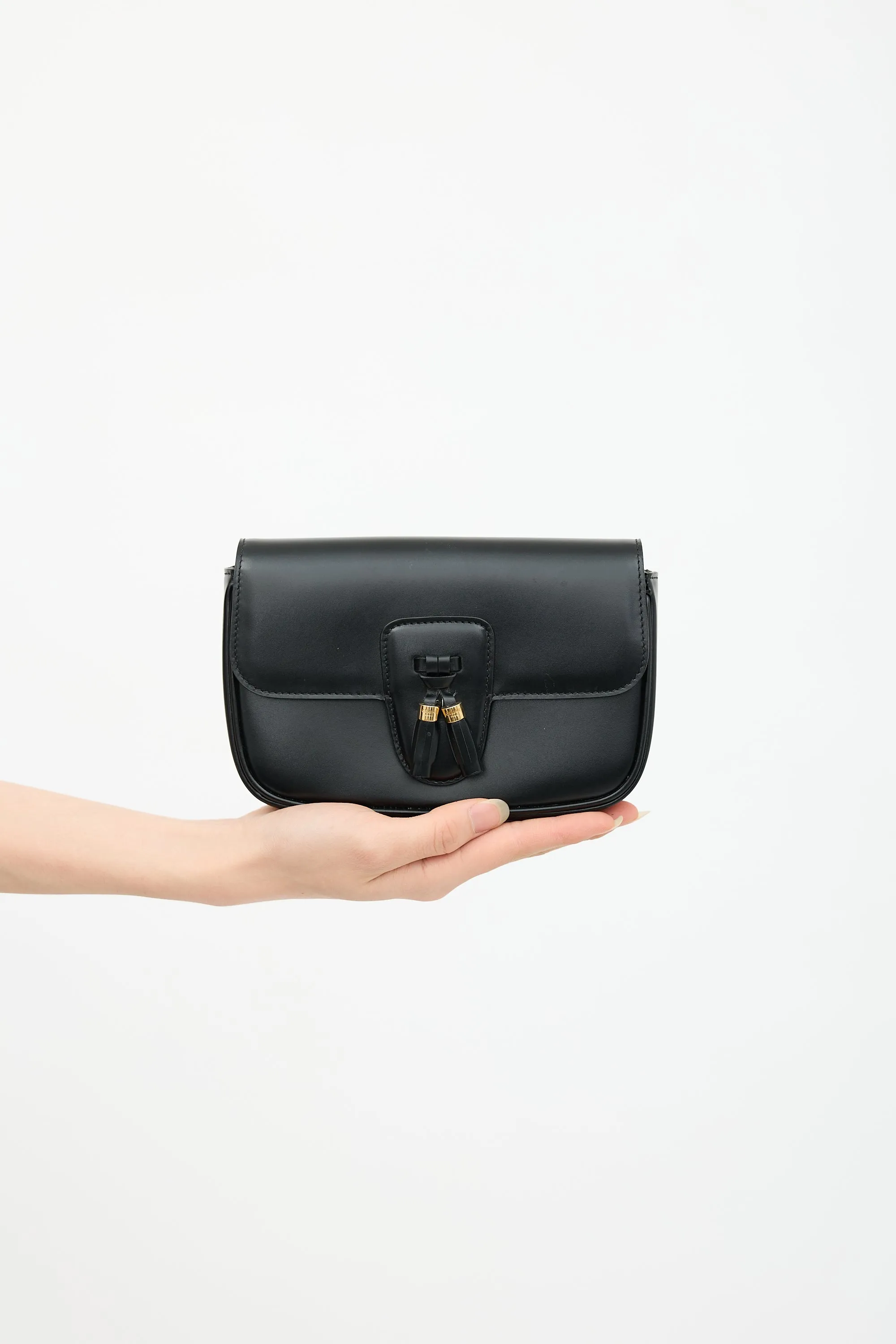 Leather Tassel Belt Bag sold by VSP Consignment