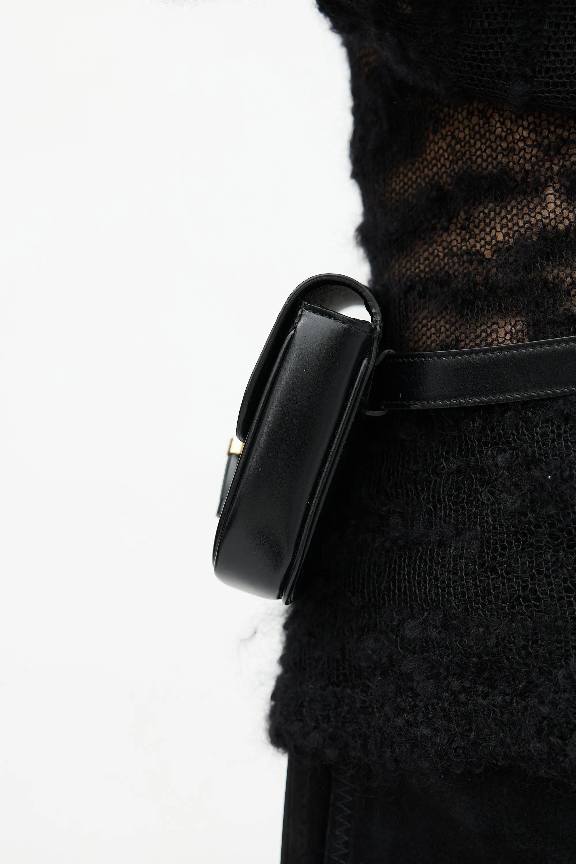 Leather Tassel Belt Bag sold by VSP Consignment product image thumbnail 5