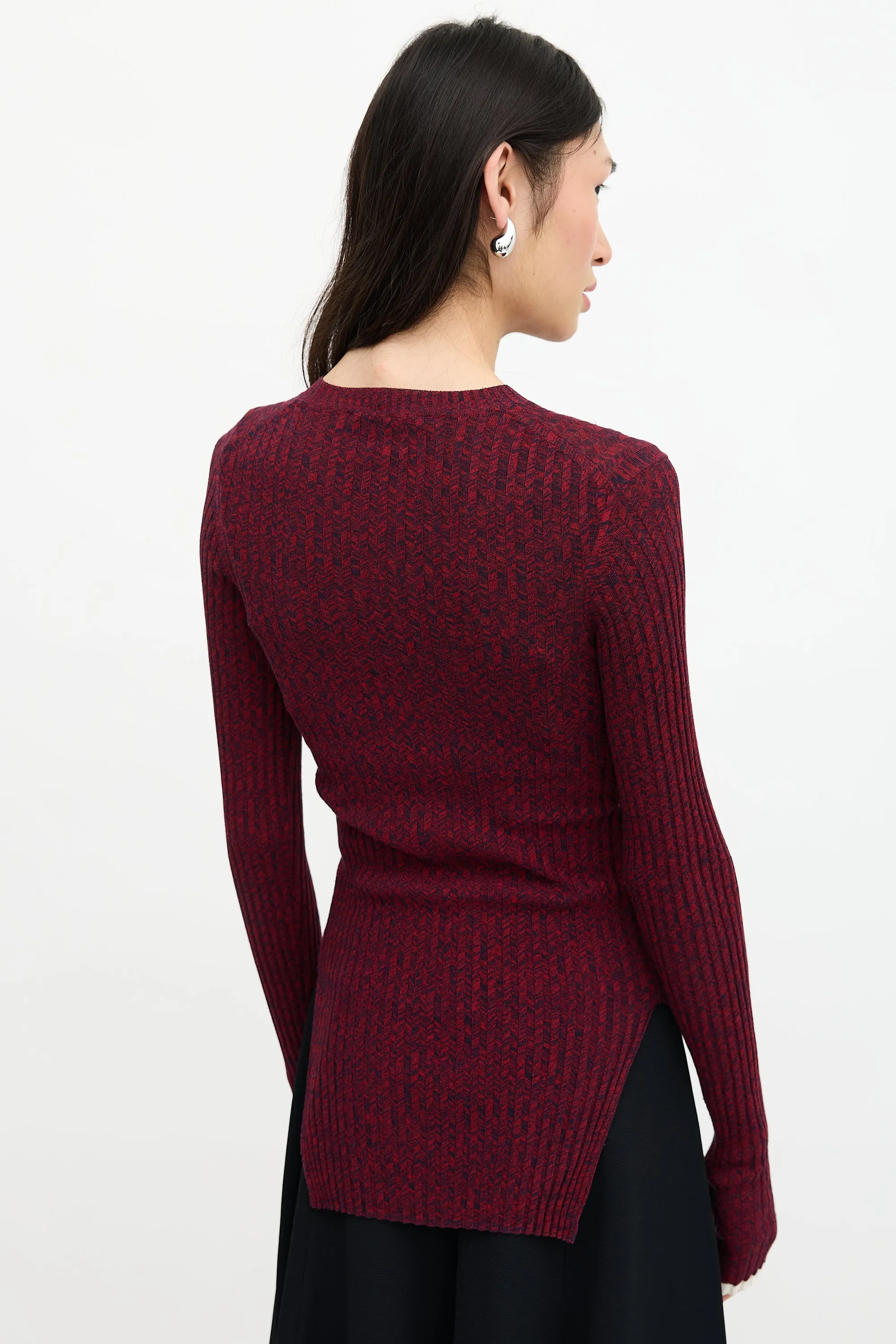 Ribbed Long Sleeve Top sold by VSP Consignment product image thumbnail 4